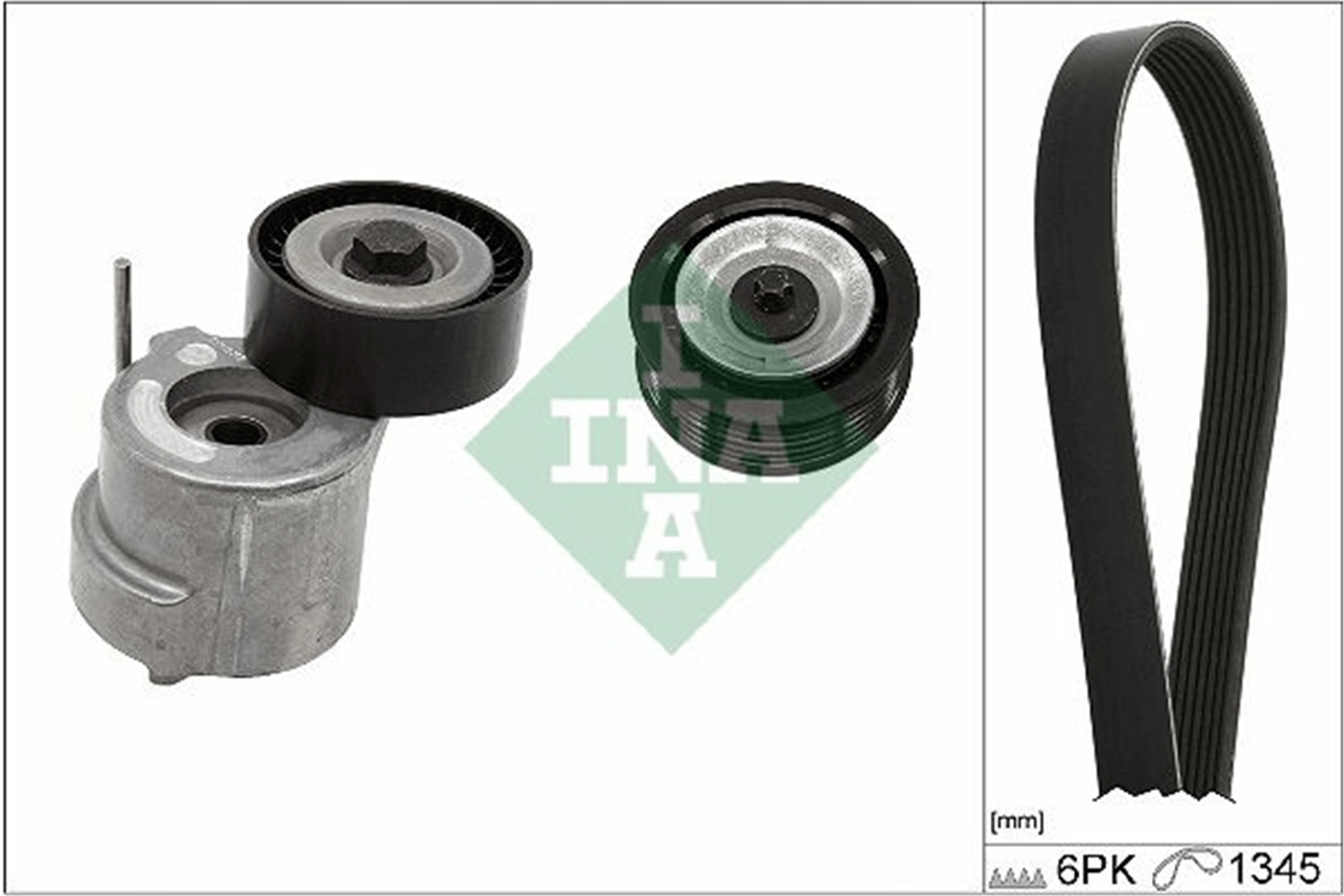 V KAYIŞ SETİ FIAT EGEA 15> 500L 14> ALFA ROMEO GIULIETTA 14> 1.6D MTJ 6PK 1345