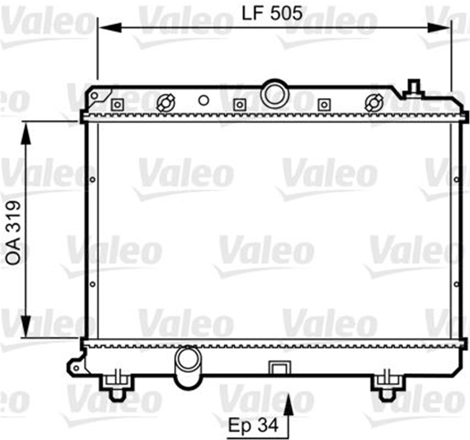 x RADYATÖR ROVER 220 D/SD/ SDI 95-00 618İSİ 96-99 620İ 93-96 620Sİ 93-99 25 2.0İDT 99-05