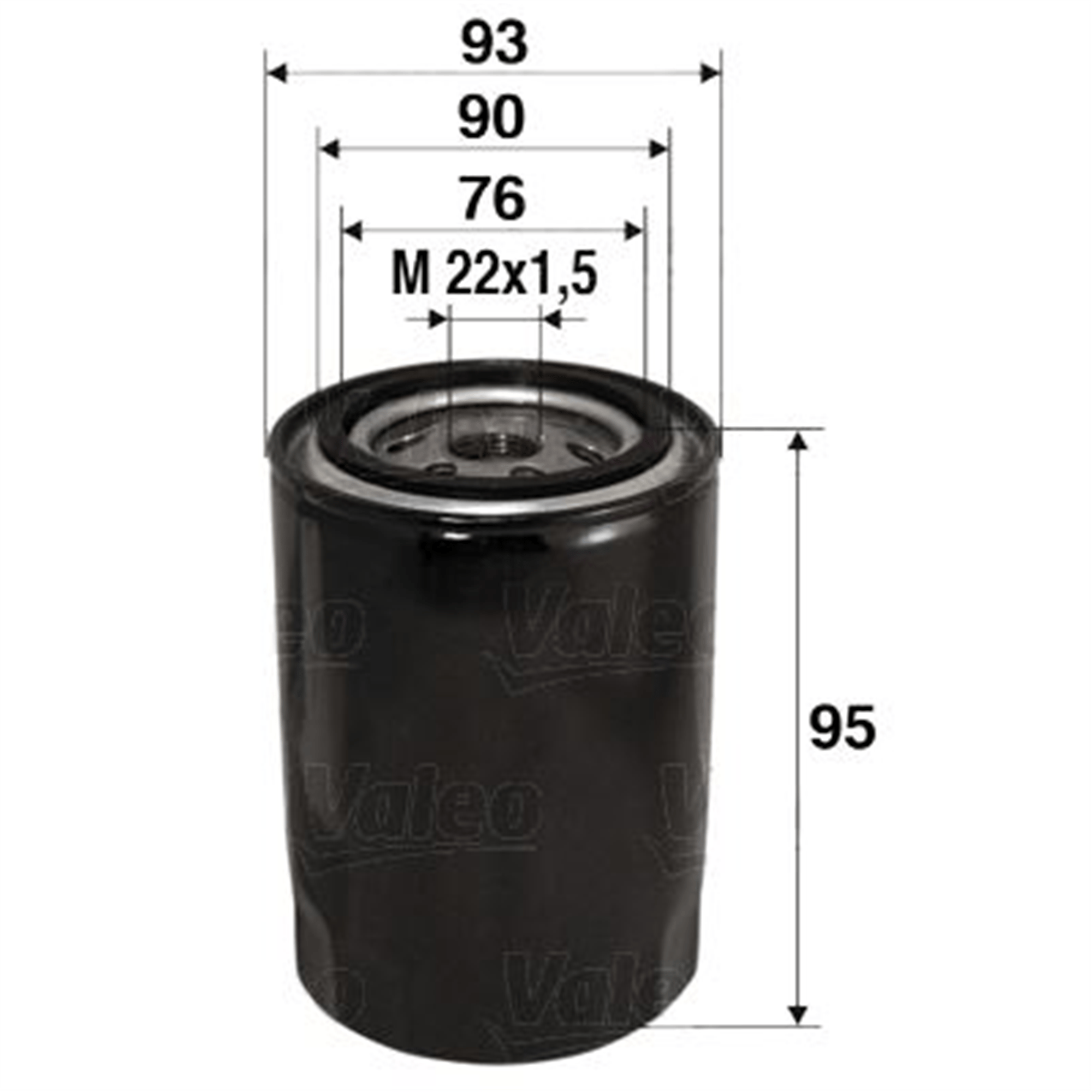 YAĞ FİLTRESİ FIESTA 1.8DI-FOCUS 1.8TDCI-1.8DI/TDDİ-1.8T-CONNECT 02>14 1.8TDCI TRANSIT T15-T12 2.5TD 95>01
