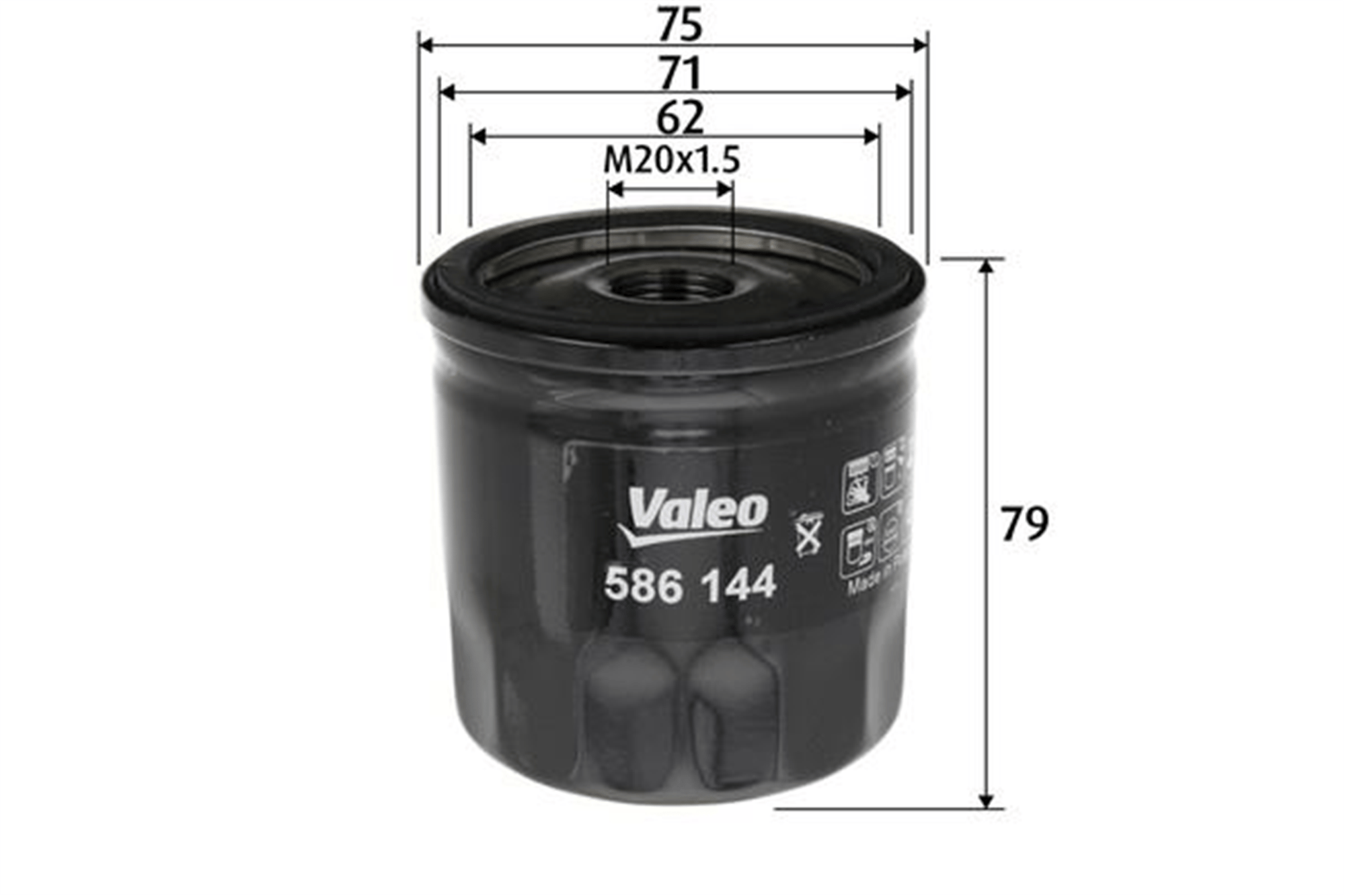 YAG FILTRESI MERCEDES OM607 W176 W246 C117 X156 W415 . RENAULT CLIO IV 12> MEGANE IV 15> DUSTER 12> SYMBOL III 14> NISSAN QASHQAI II 13> JUKE 12> NOTE E12 13>16 1.5dCi K9K