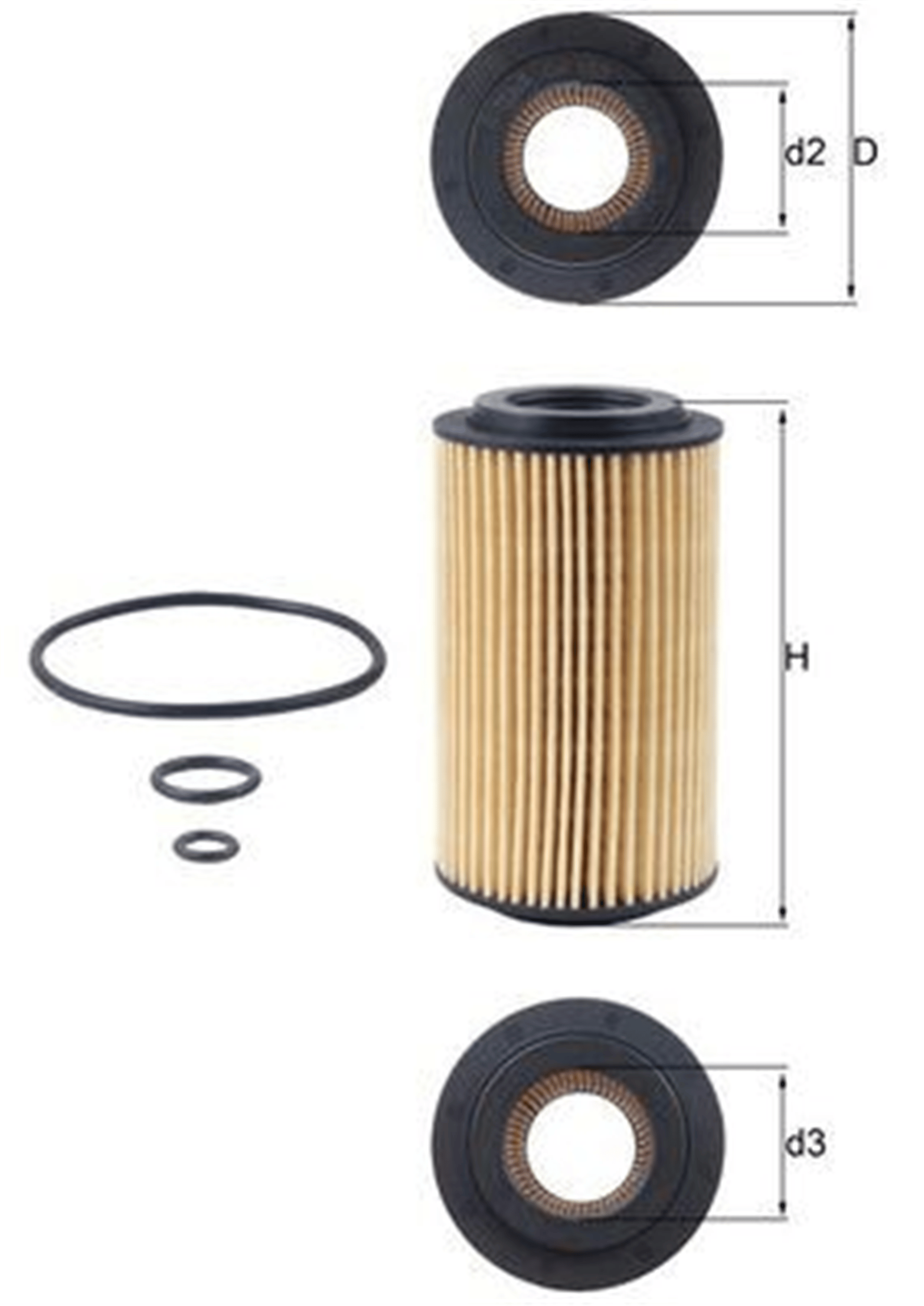 YAG FILTRESI MERCEDES OM611 W203 W211 W210 W639 B901>B904