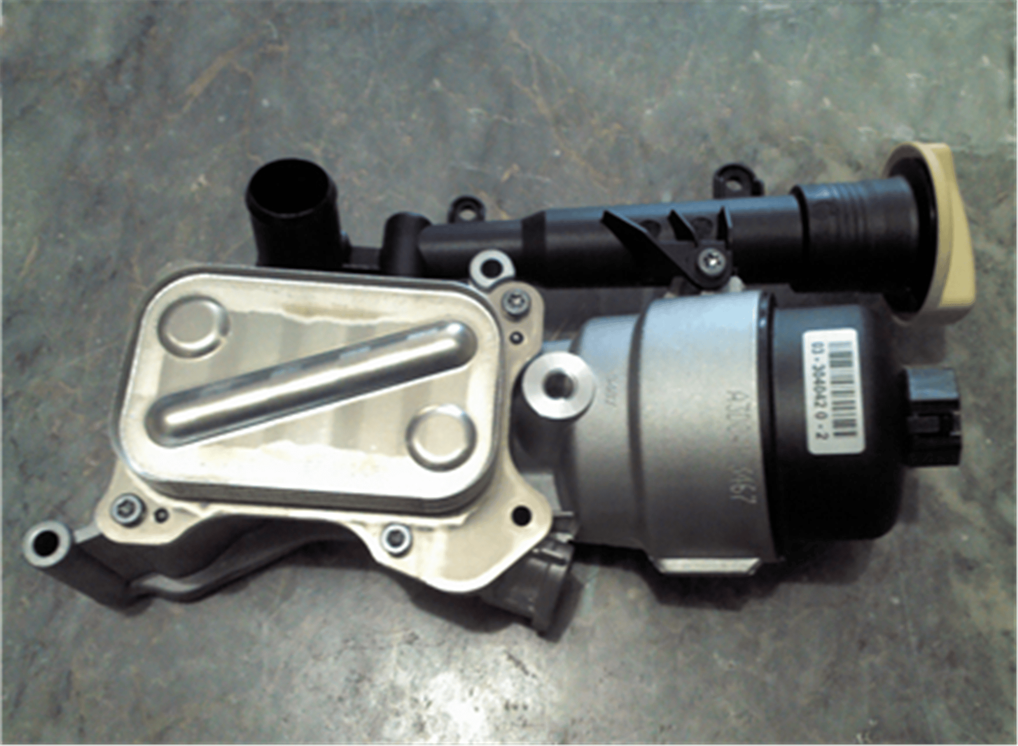 YAĞ SOĞUTUCU KOMPLE CORSA C-D COMBO C-D ASTRA H-J MERIVA B-AVEO-DOBLO-LINEA-PUNTO 1.3 CDTI-MTJ 75hp Z13DTH-DTJ A13DTC-DTE-DTR İNCE TİP
