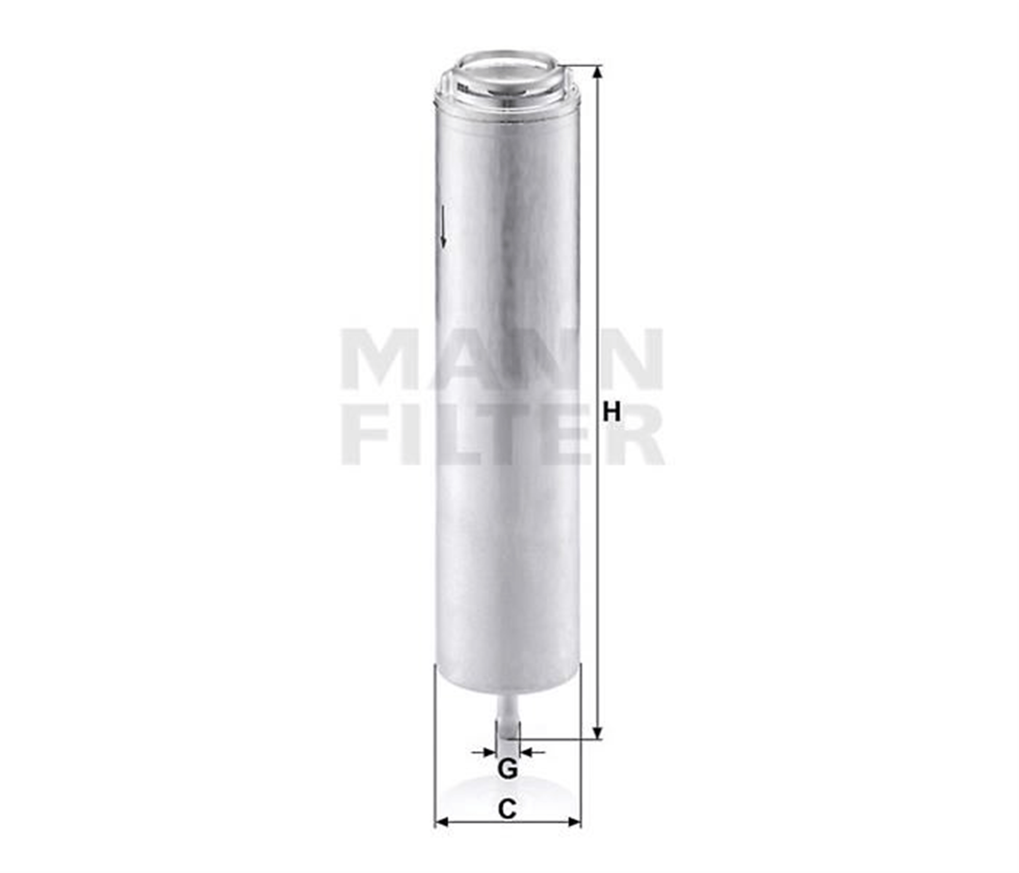 YAKIT FILTRESI BMW M47 N47 M57 N57 E81 E82 E87 E88 E60 E61 F07 F10 F06 E65 E66 F01 E70 F15 E71 F16