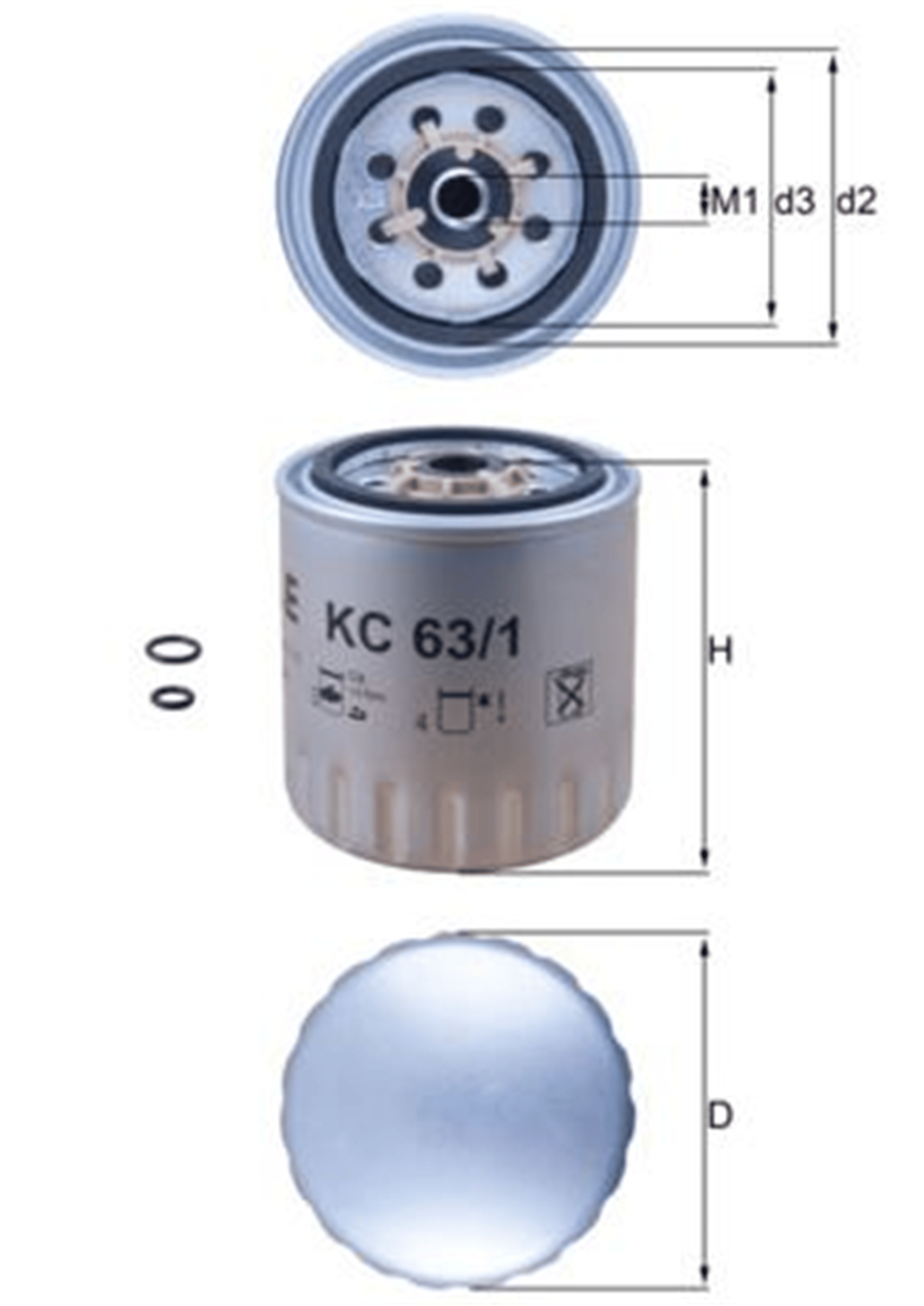 YAKIT FILTRESI MERCEDES OM601 W201 W202 W124 W210 W461 W638 B901>B904