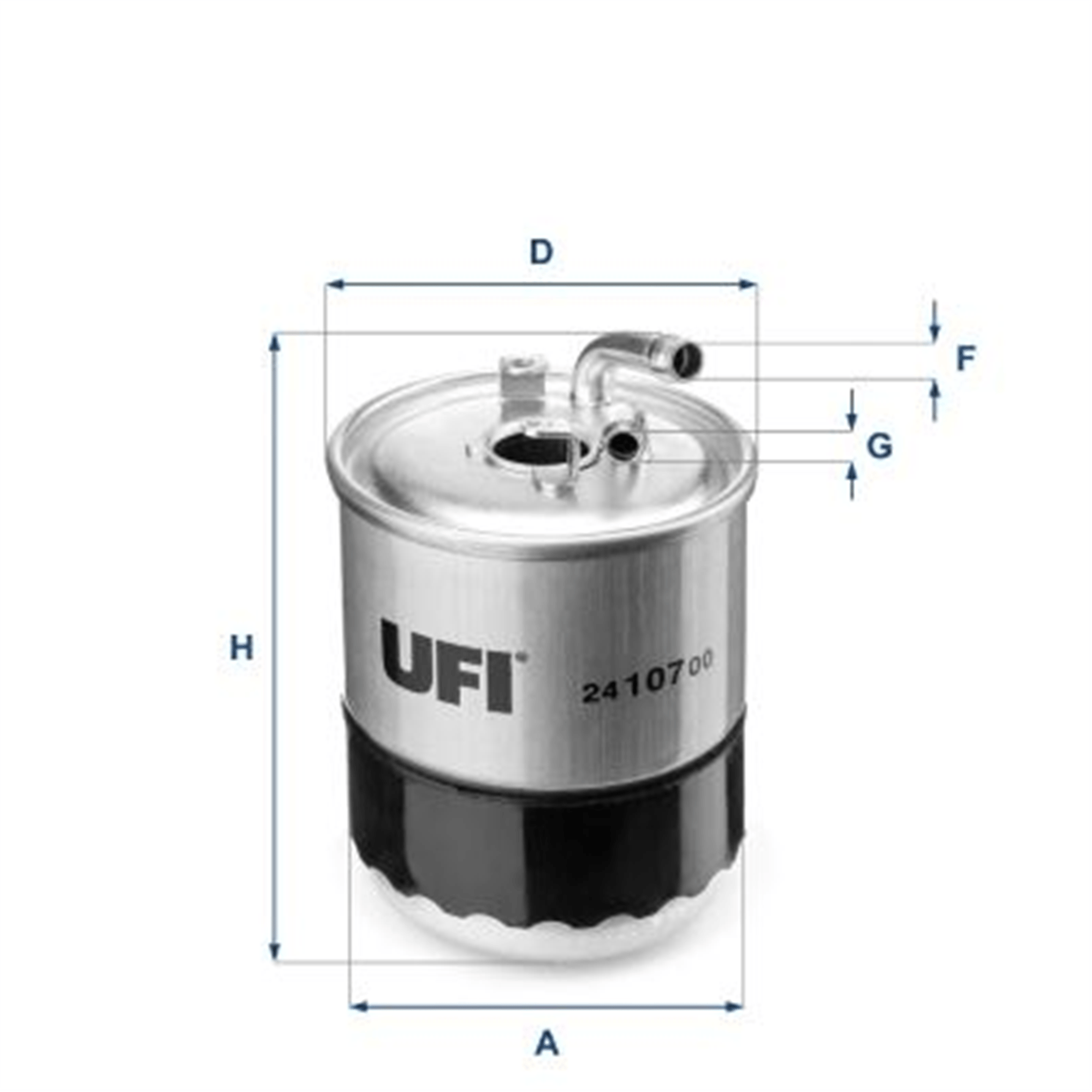 YAKIT FILTRESI MERCEDES OM642 W204 C219 W164 W463 W639 B906