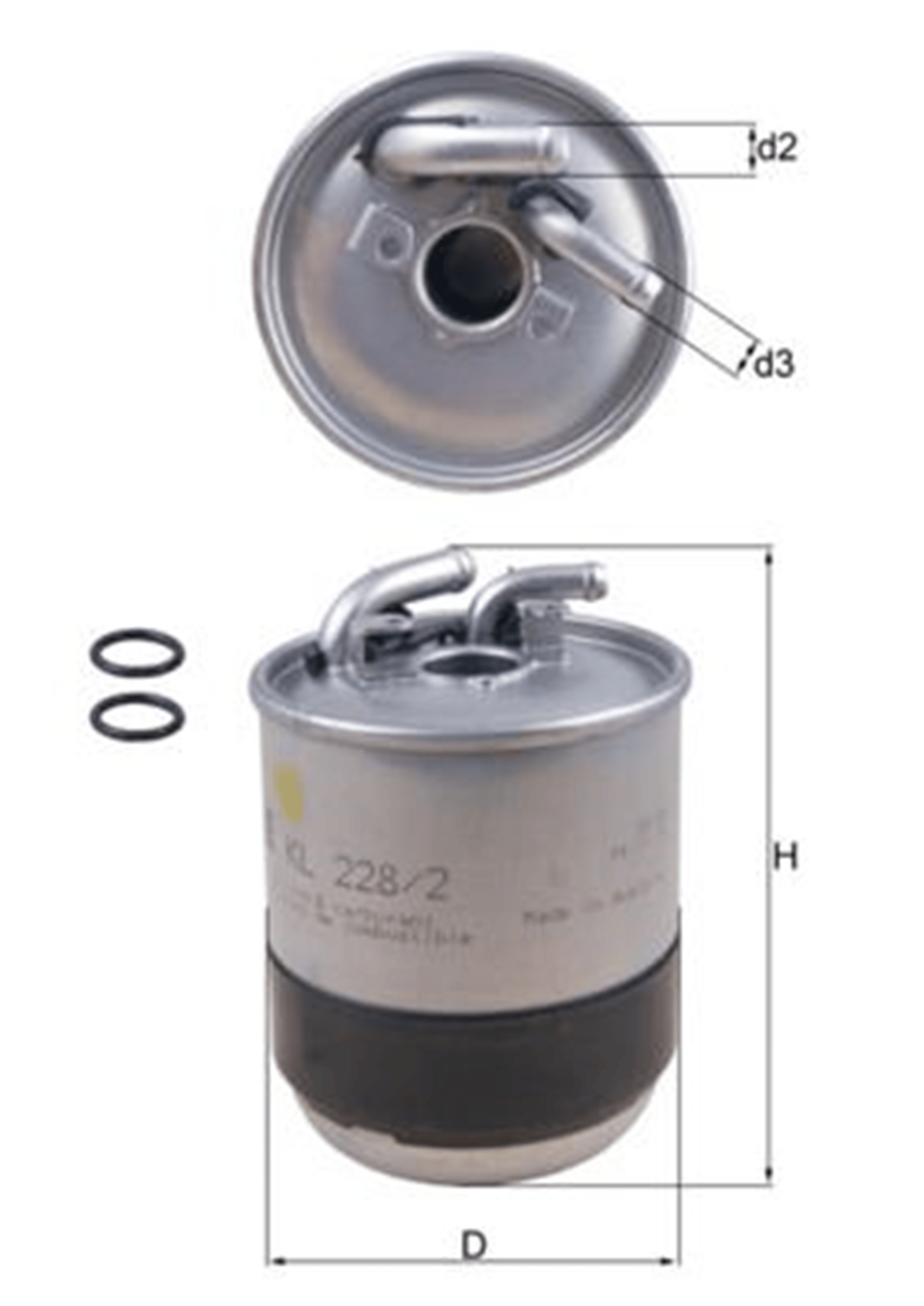 YAKIT FILTRESI MERCEDES OM642 W204 C219 W164 W463 W639 B906