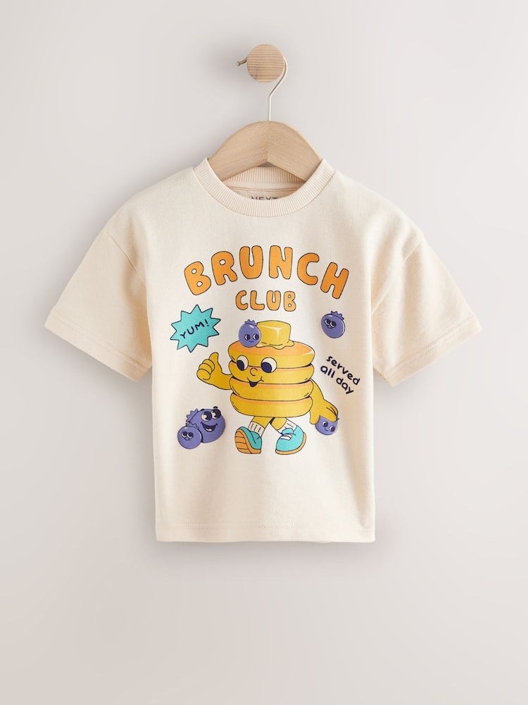 Brunc club baskılı tişört
