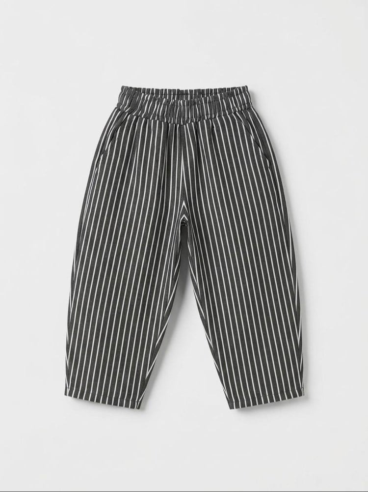 Laciel Paris çizgili balon pantolon