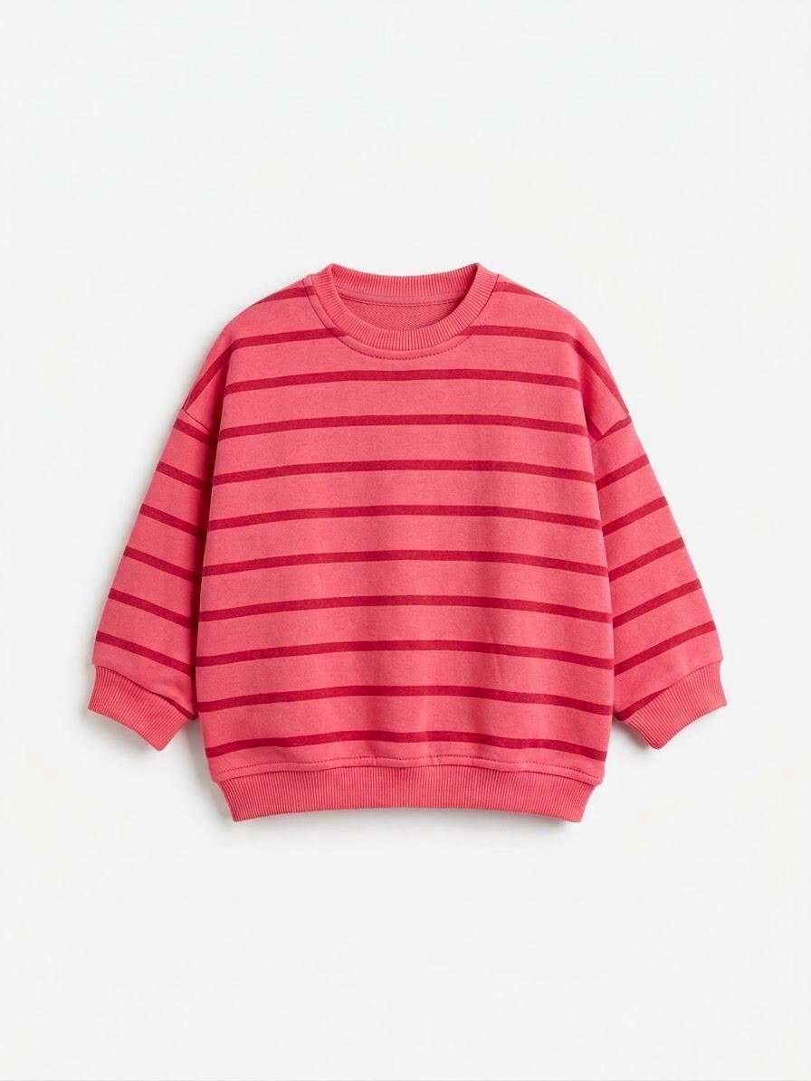 Laciel Paris çizgili sweatshirt 