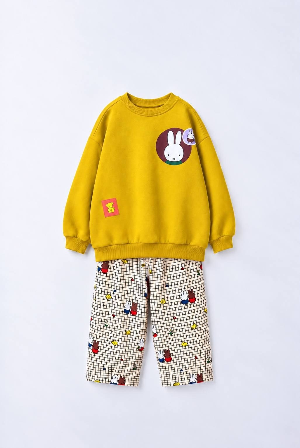 Miffy baskılı unısex takım 