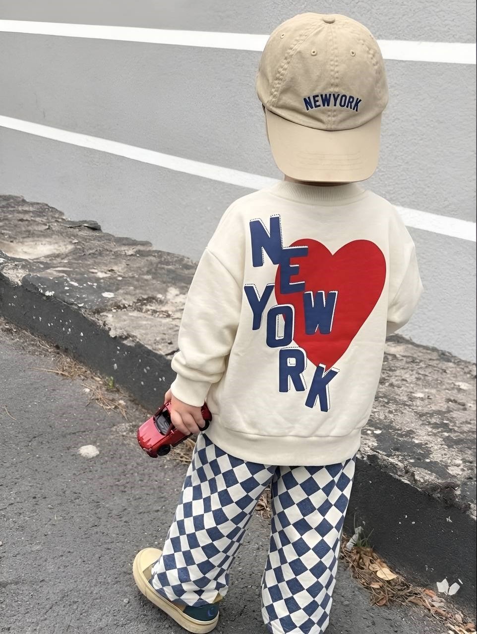 Newyork baskılı eşofman takımı
