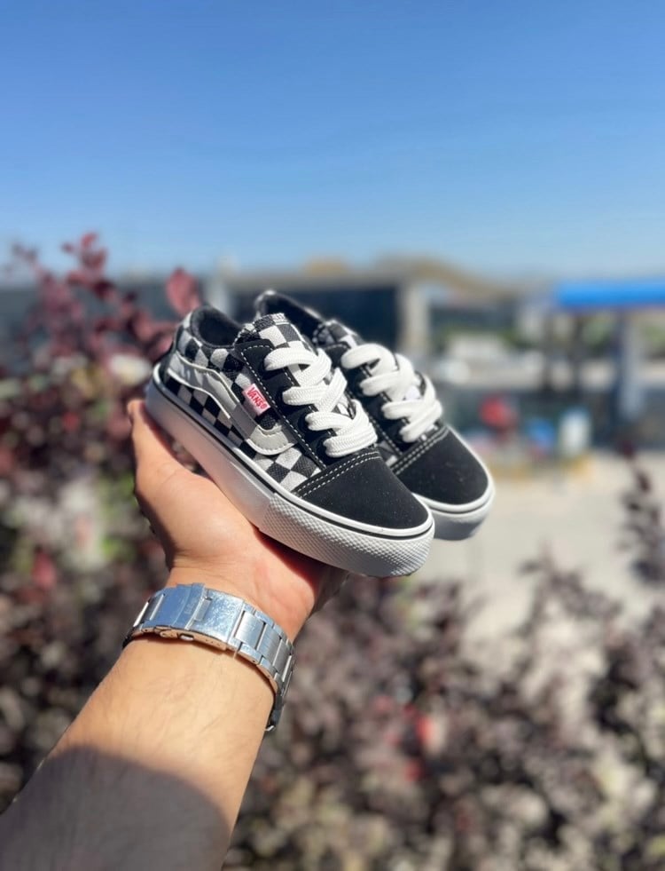 Vans damalı oldskool spor ayakkabı