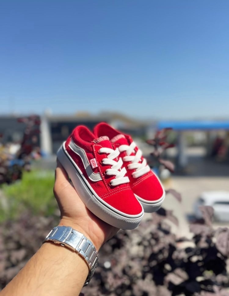 Vans oldskool red sneaker ayakkabı