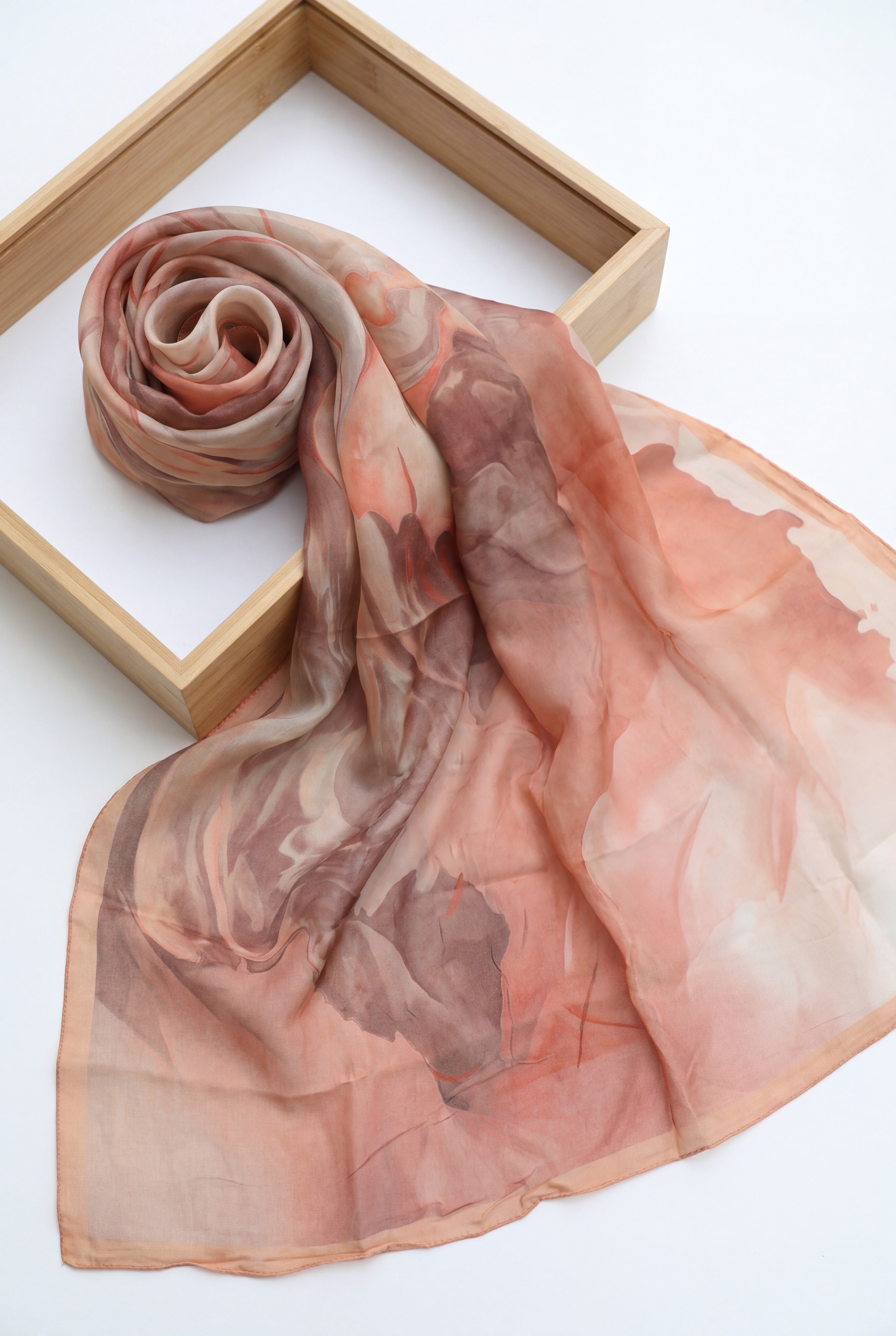 Doğal Viskon Şal -Yavruağzı