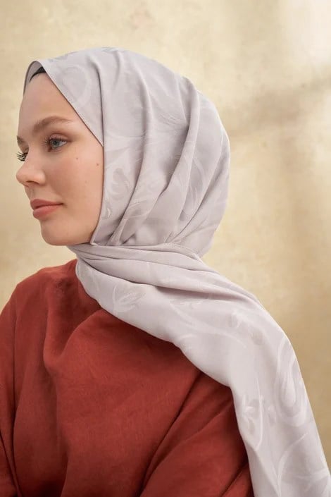ARMANDA BAMBU BAROQ DESEN TAŞ ŞAL