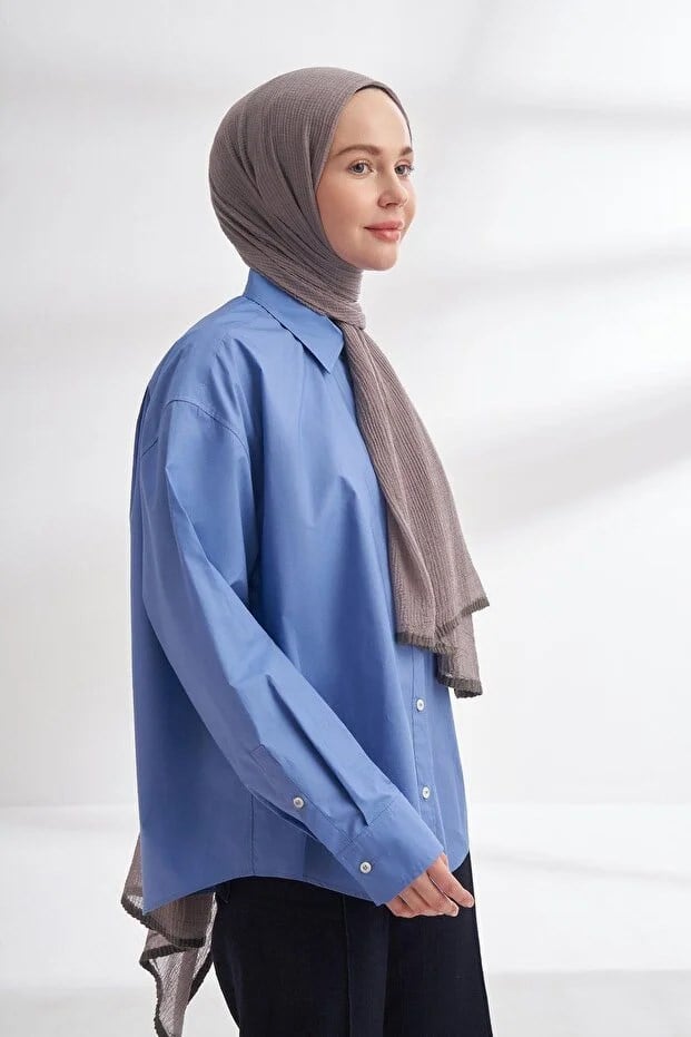 ARMANDA KOYU GRİ ŞAL