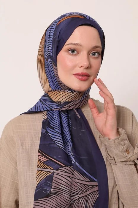 FLORAL ŞAL -AY MORU