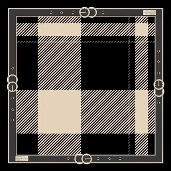LA BOUTIQUE 1934 SURA İPEK - 09 Y - 90X90 EŞARP