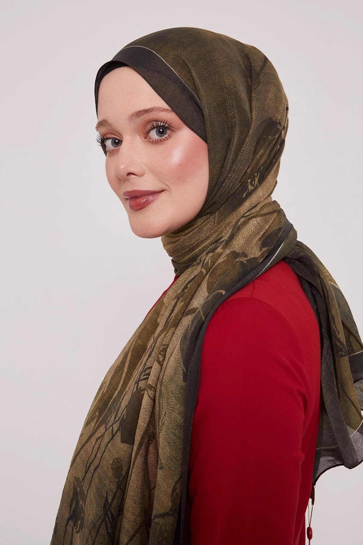 LUVENSARA SUMMER ŞAL -DERİN KAHVE