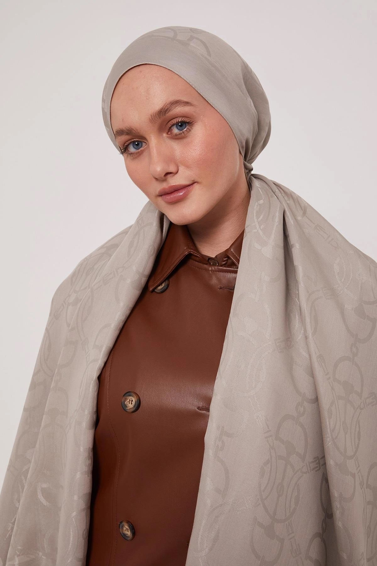 LYOCELL NAİA JAKARLI ŞAL -AYTAŞI