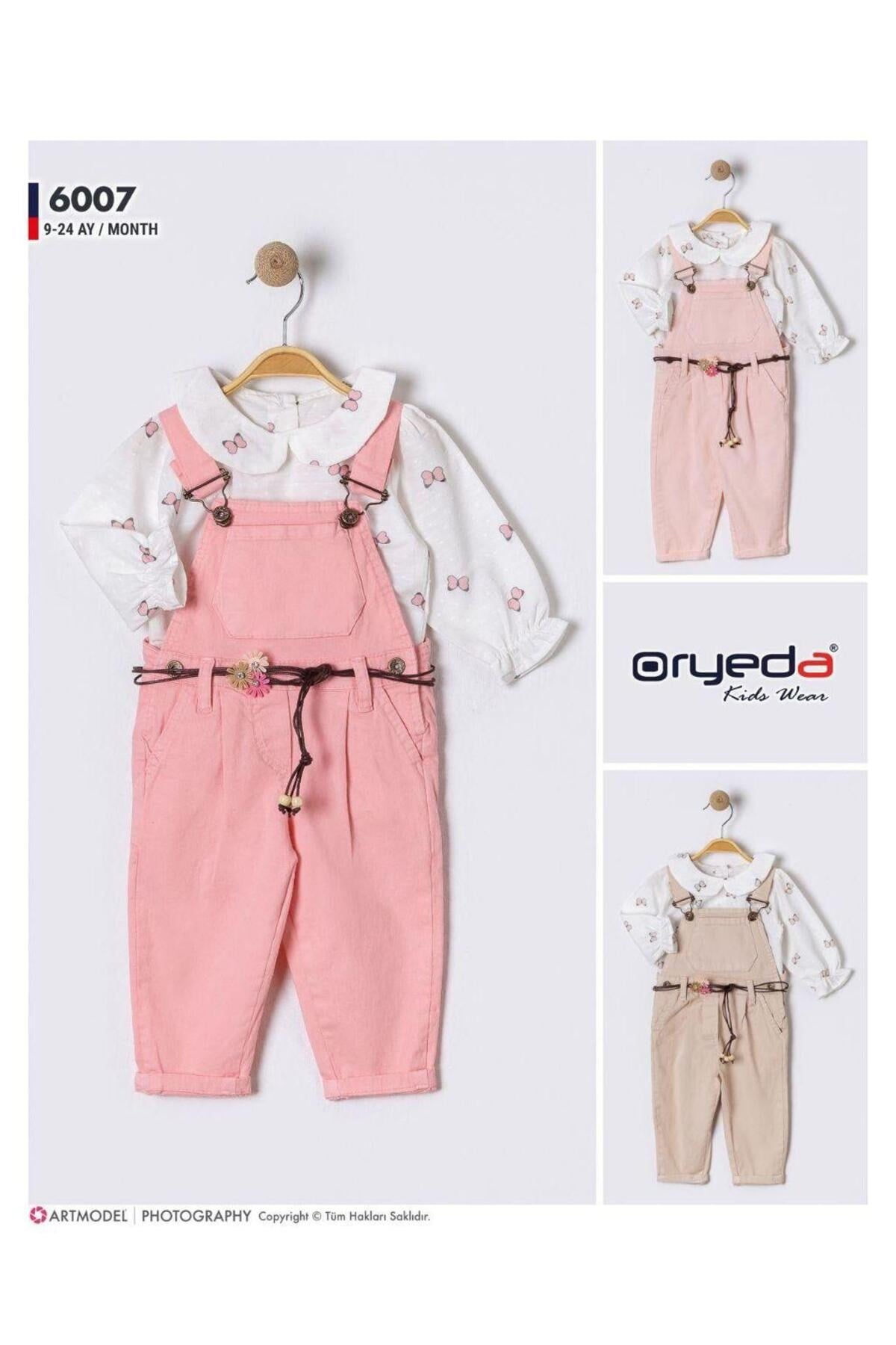 pembe kız çocuk selopet takım