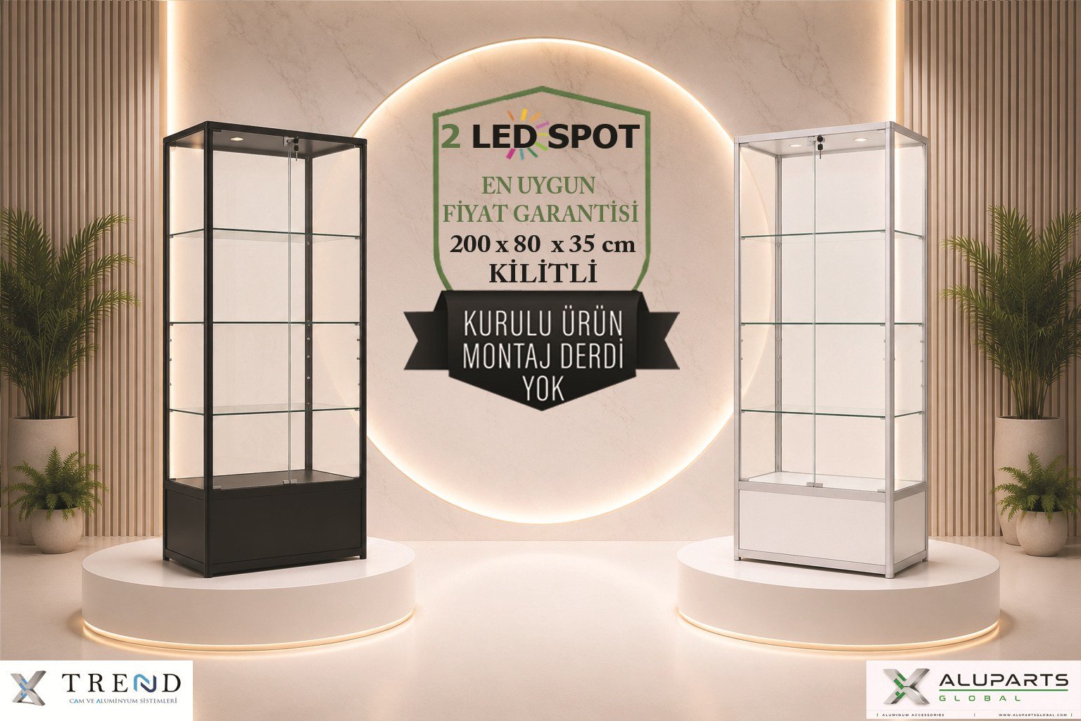 cam dolap koleksiyon siyah 200x80x35