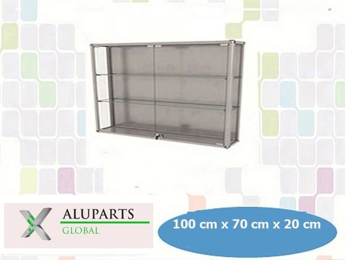 duvar tipi am vitrin dolap 100x70x20