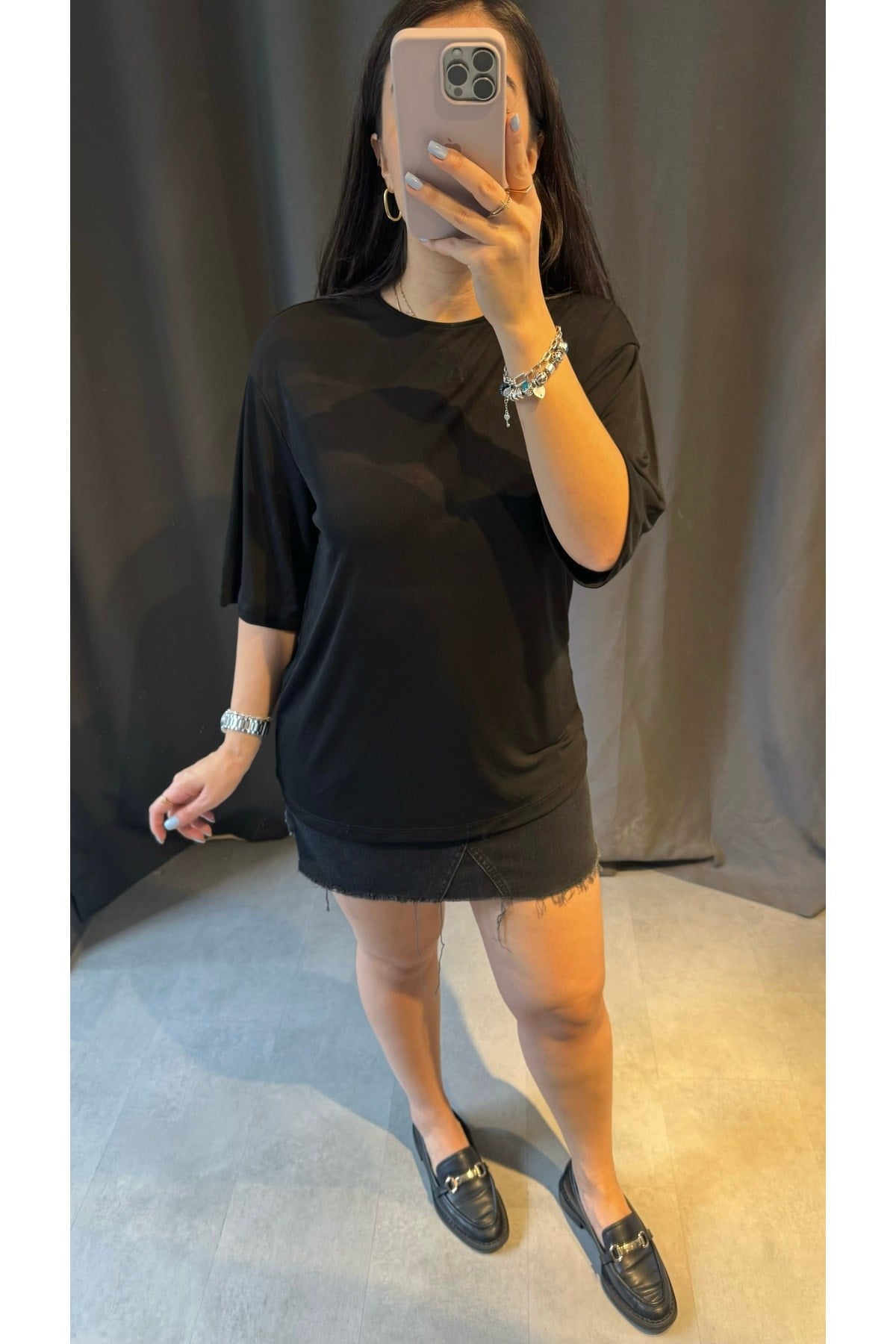 Transparan Oversize Tshirt
