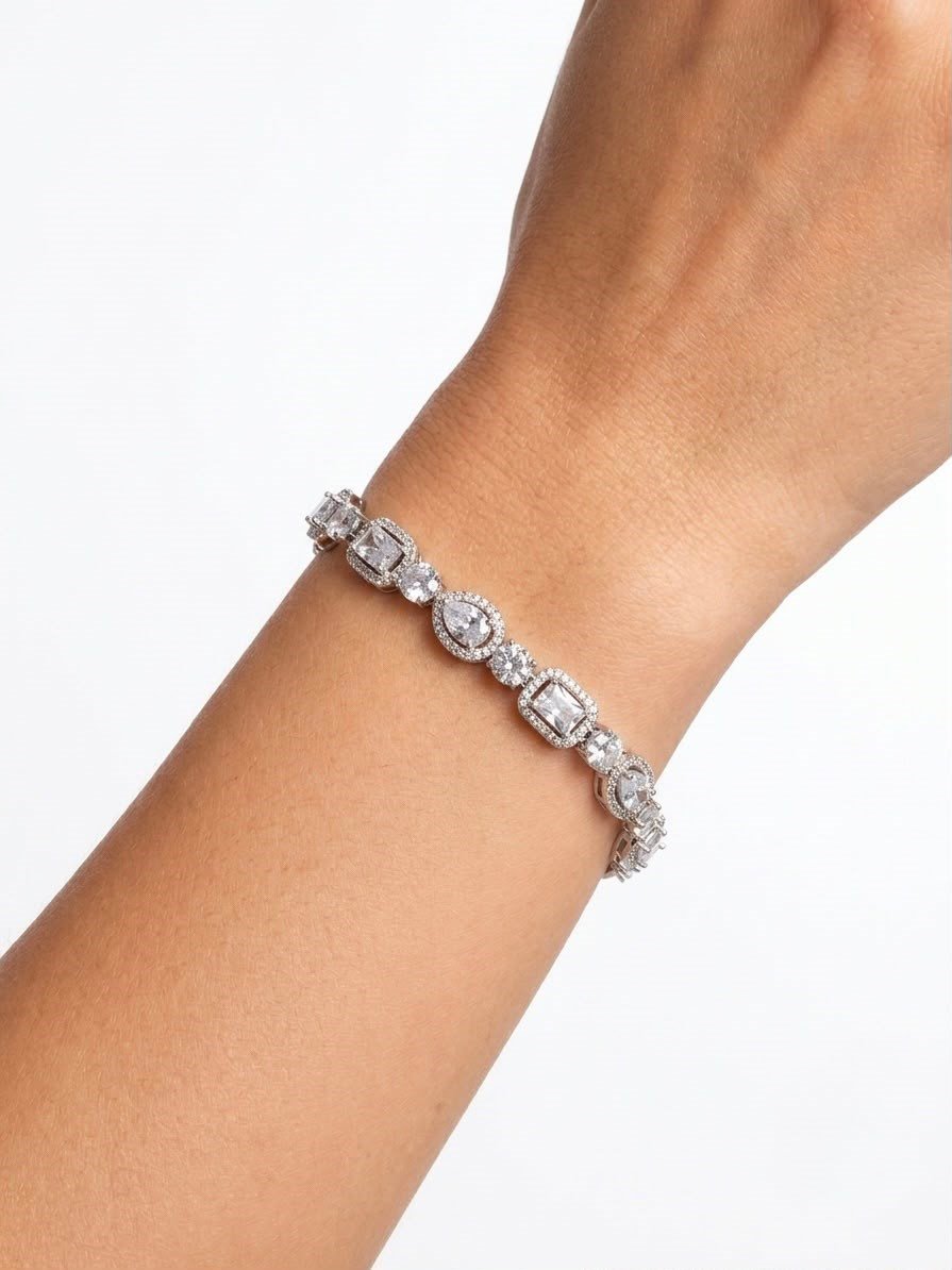 Baget Kesim Özel Seri Silver Bileklik