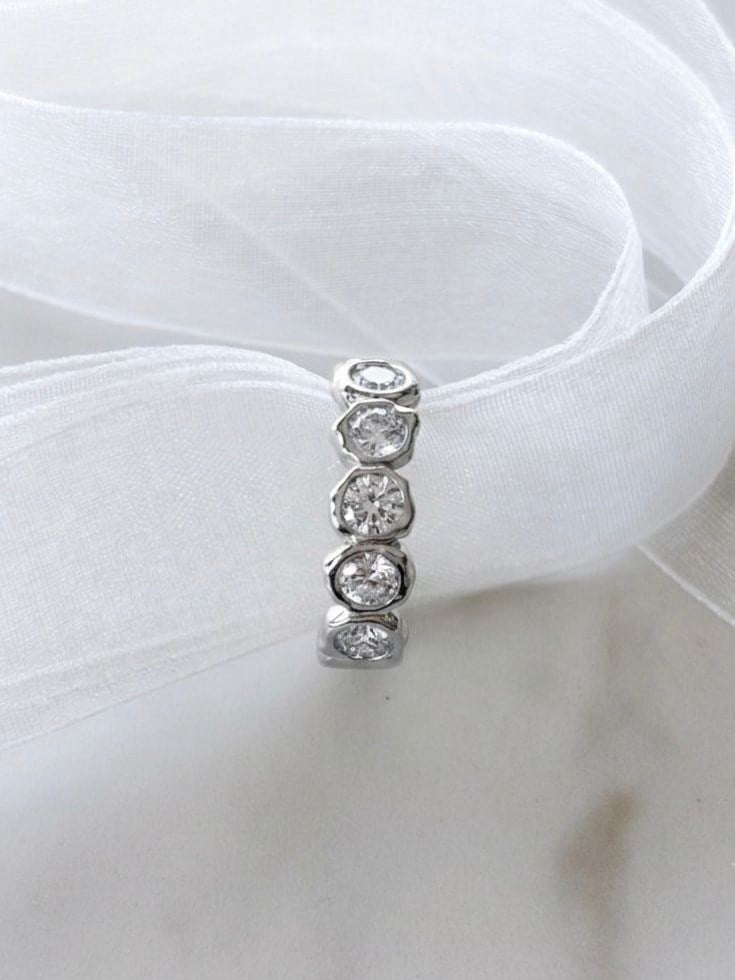 Isolde Taşlı Silver Yüzük