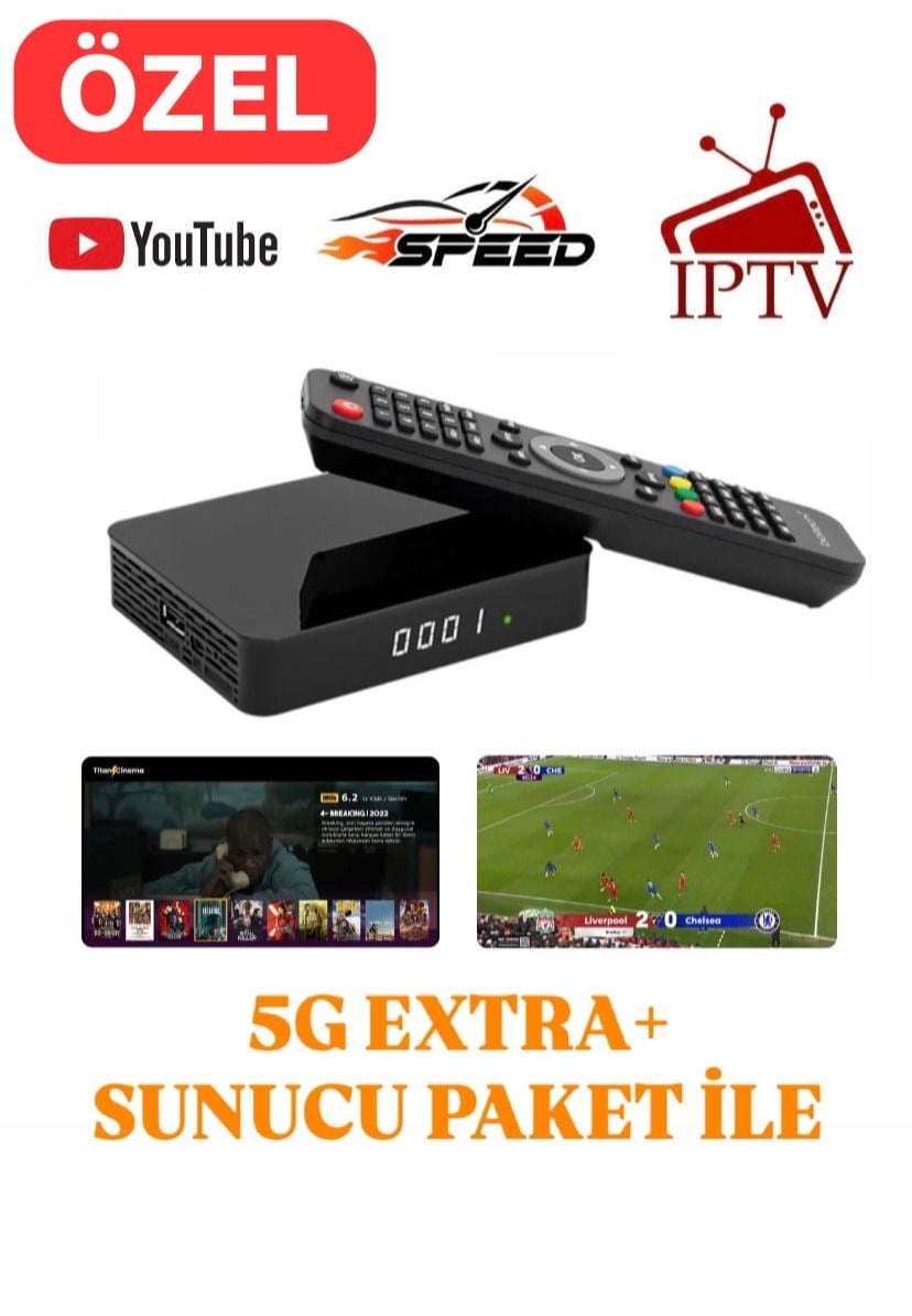 5G EXTRA LİNUX UYDULU İPTV  ÖZEL