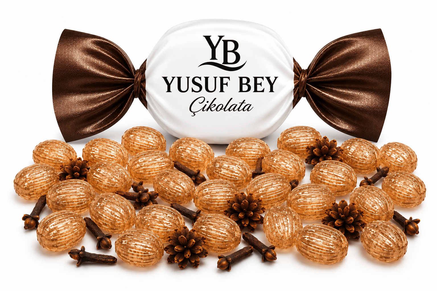 Logolu Karanfilli Bonbon Şeker (Kg)