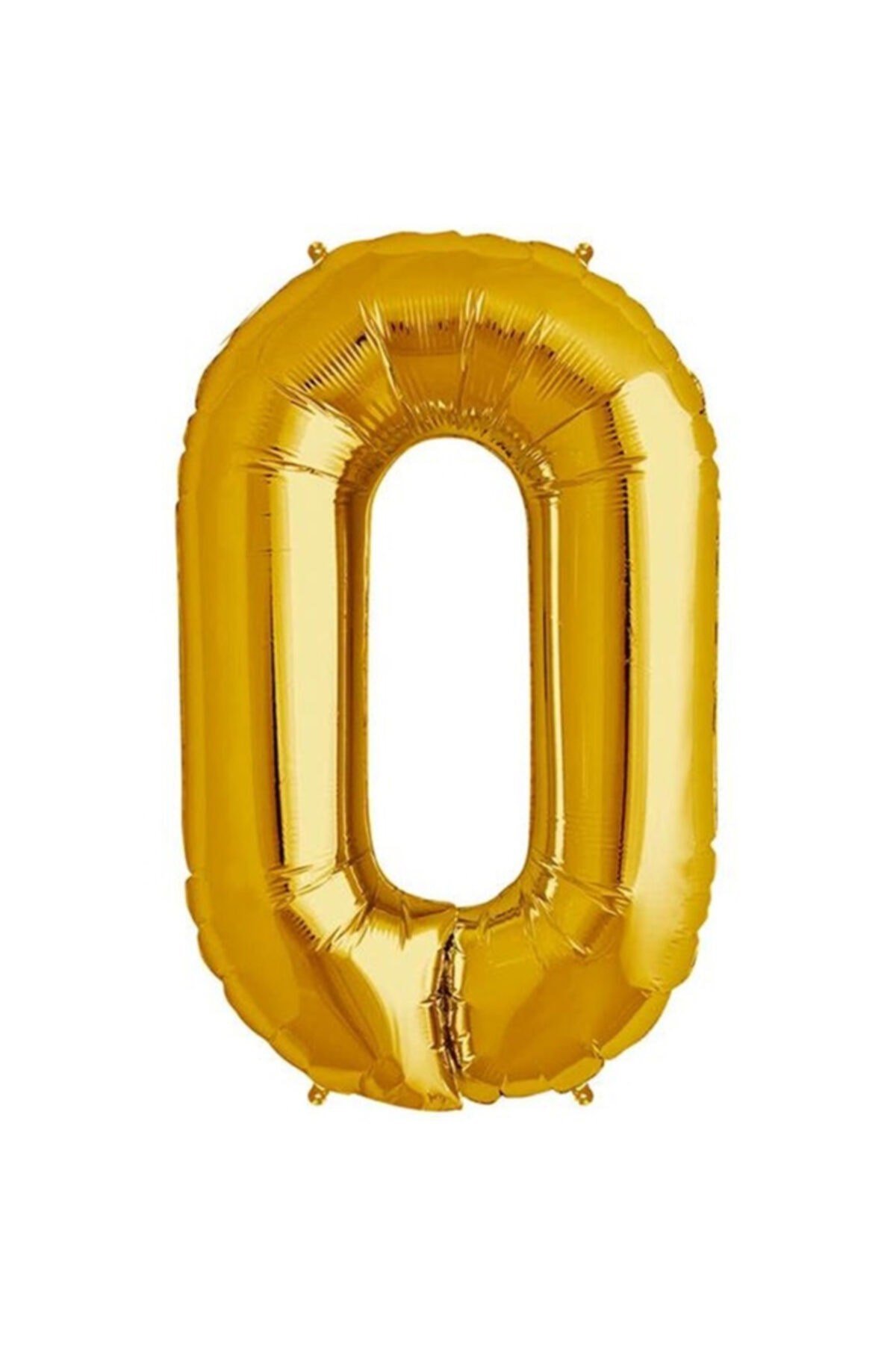 0 Gümüş Rakam Folyo Balon 100 Cm