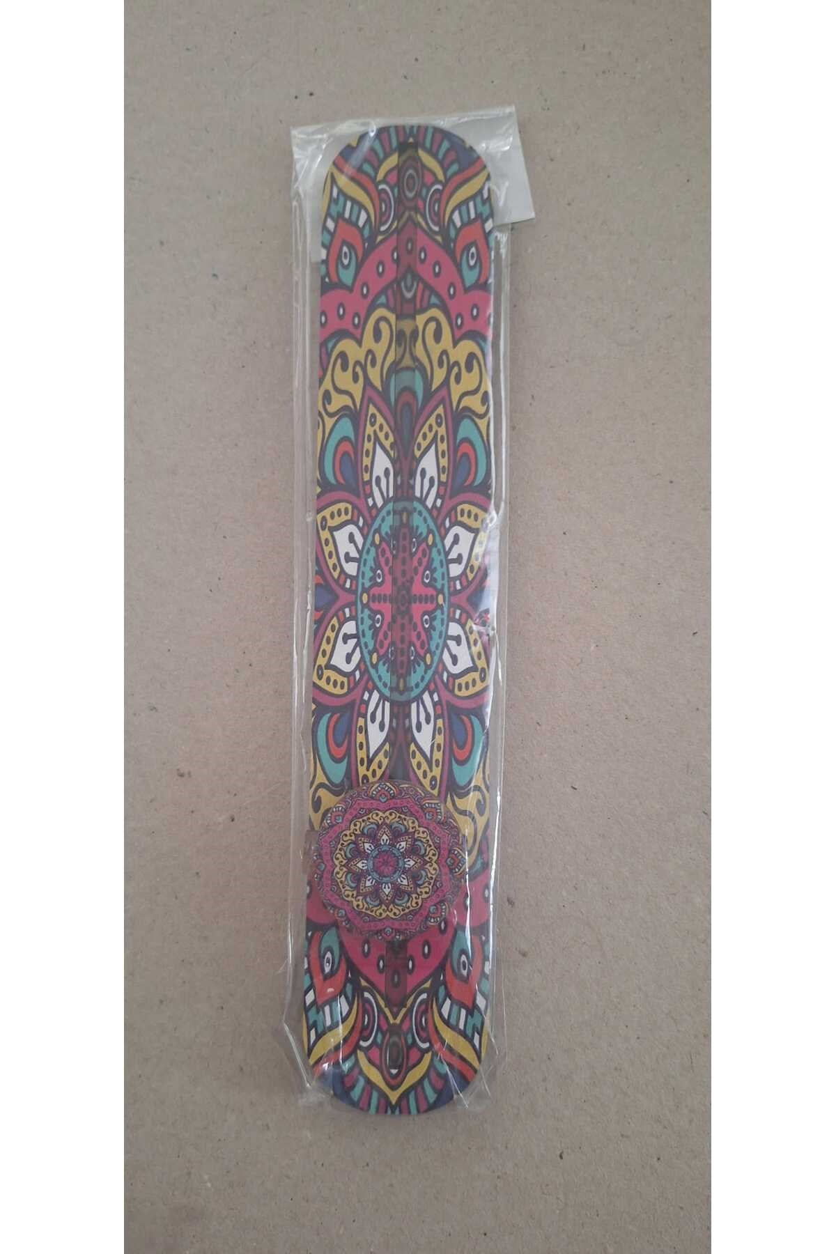 1 adet otantik Bohem Desenli Ahşap Tütsülük