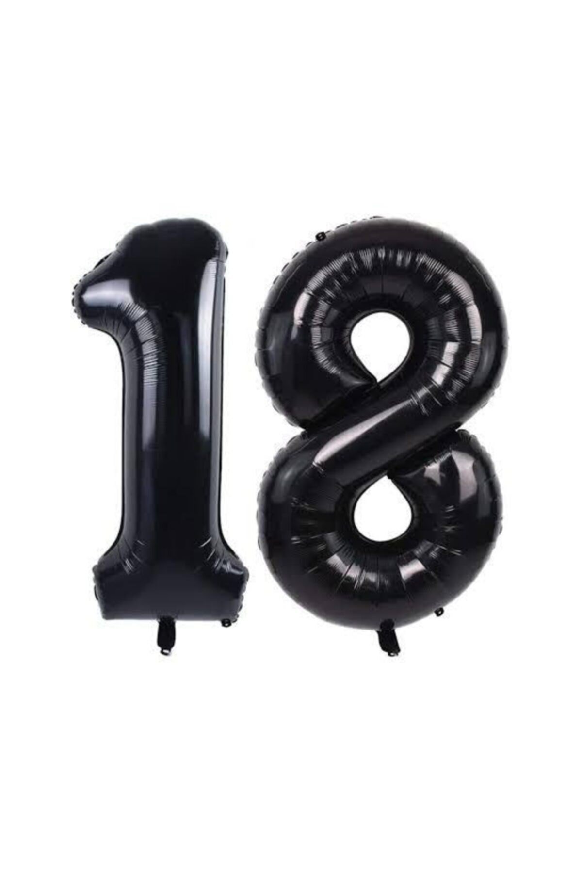 18 Yaş Siyah Folyo Balon