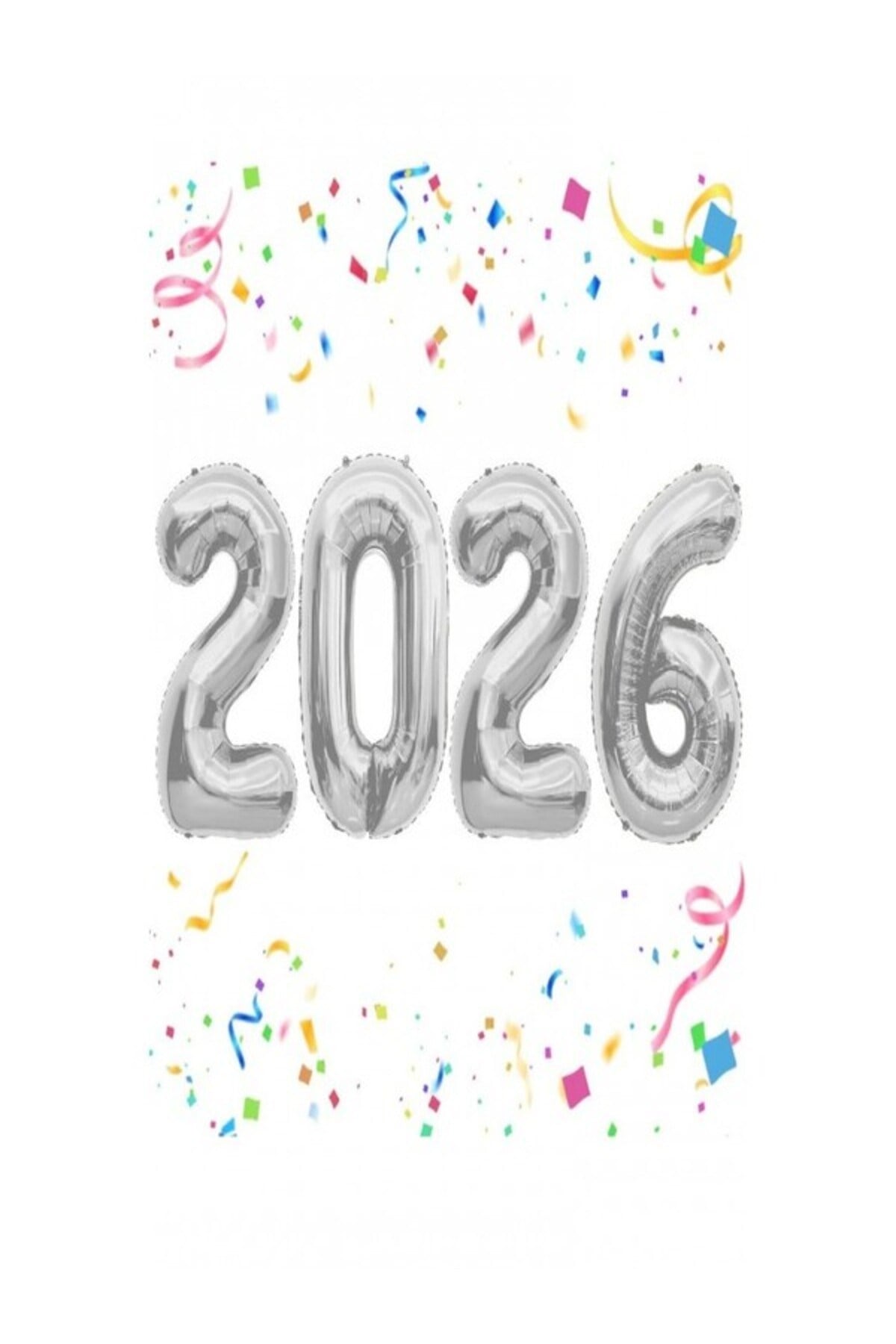 2026 RAKAM FOLYO BALON MEZUNİYET KUTLAMA FOLYO BALON