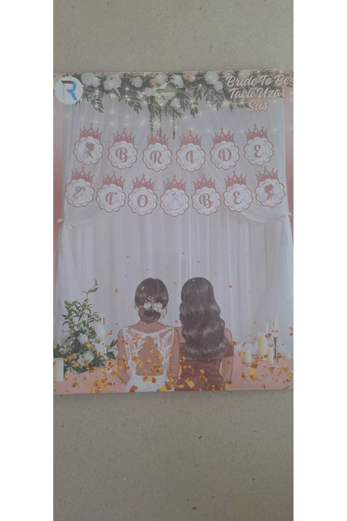 Bride To Be Yazı Flama, Bekarlığa Veda Partisi Banner Süs