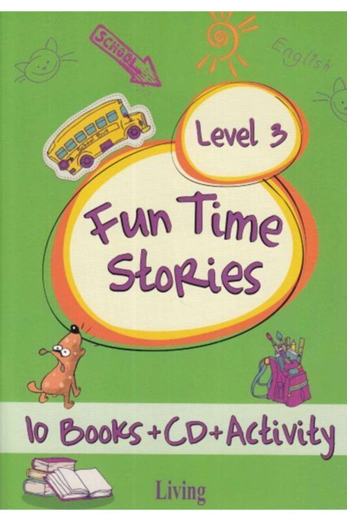 CLZ404 Living Level 3 Fun Times Stories 10'lu Hikaye Seti