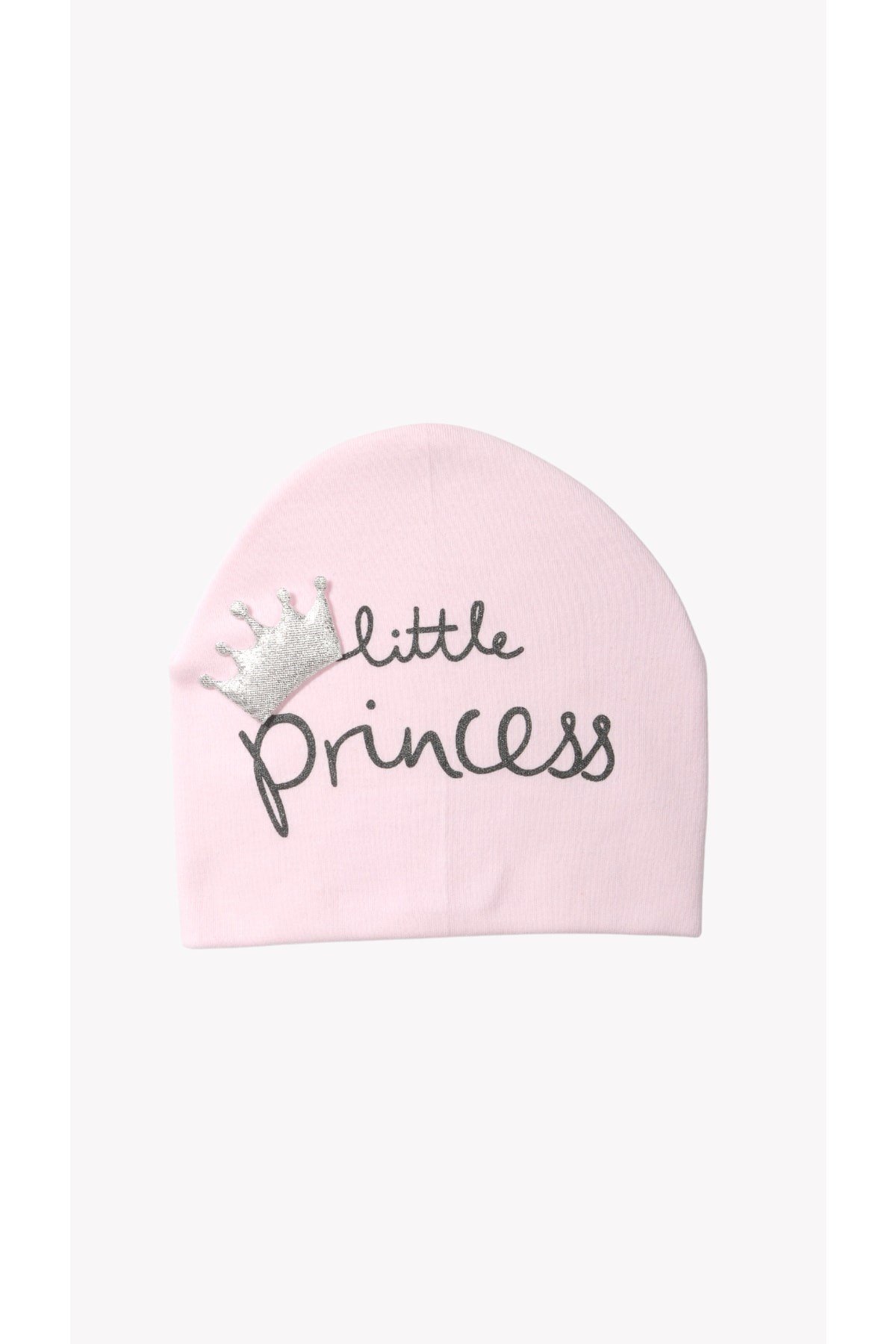 Crammer Princess Baskılı Kız Bebek Bere Pembe