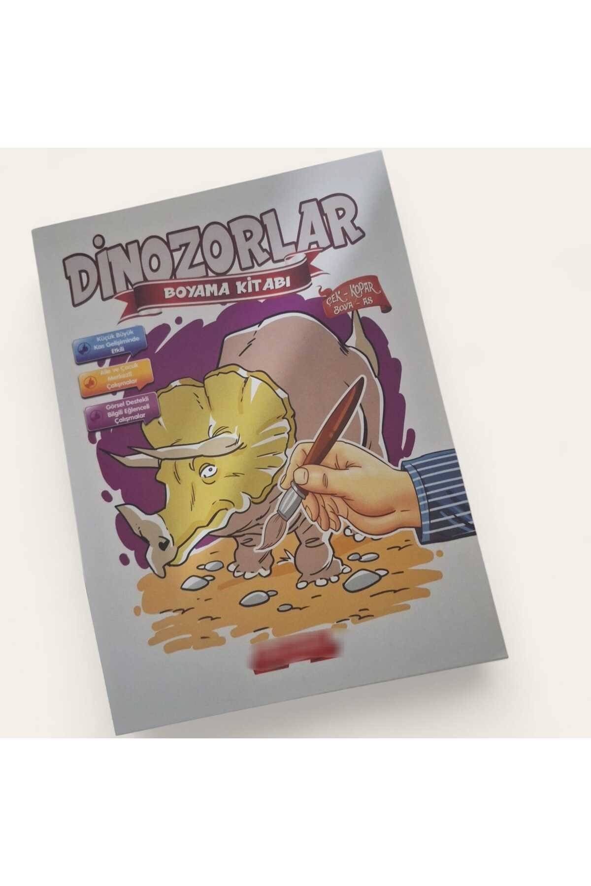 Dinozorlu boyama kitabı