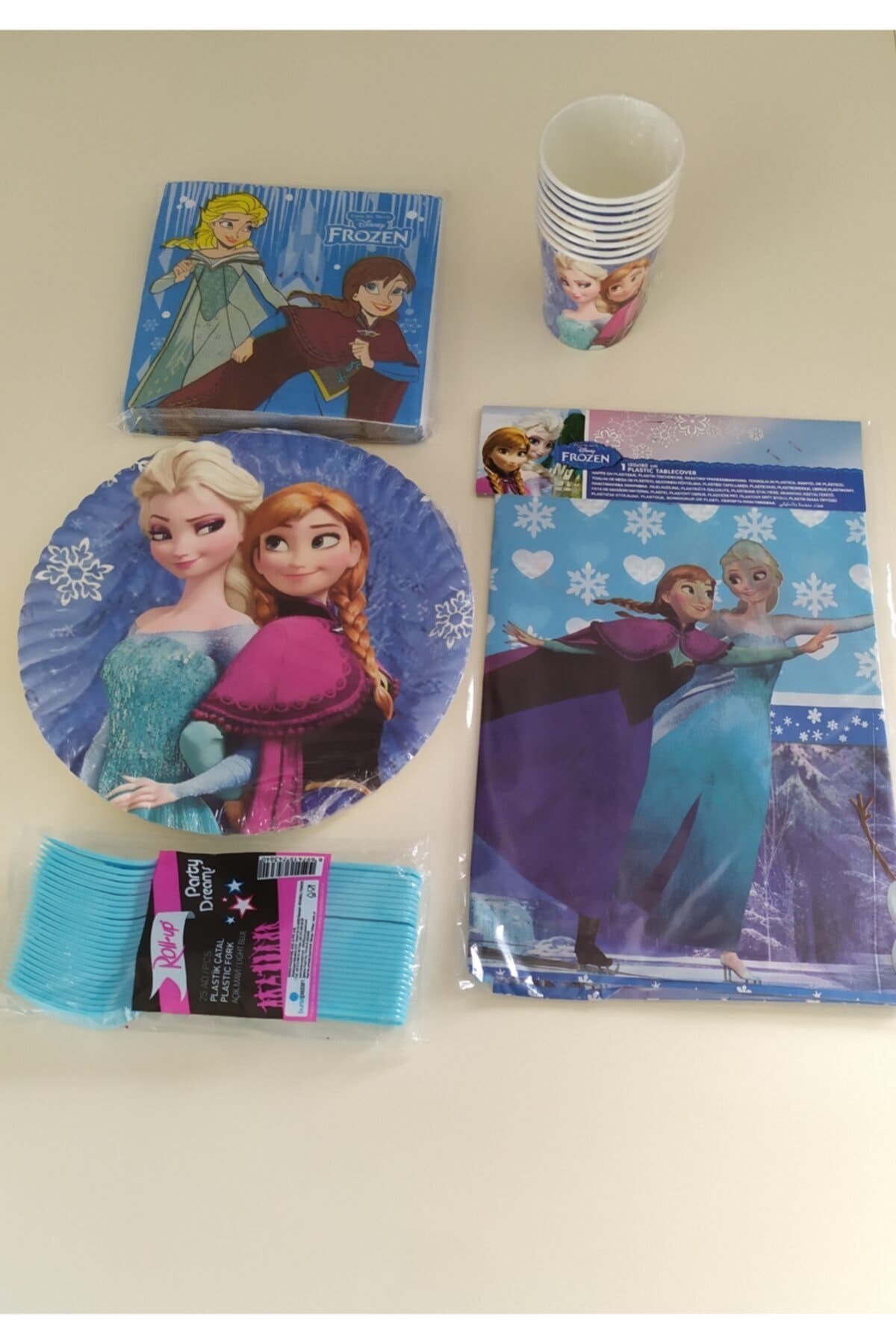 Frozen Doğum Günü Parti Seti