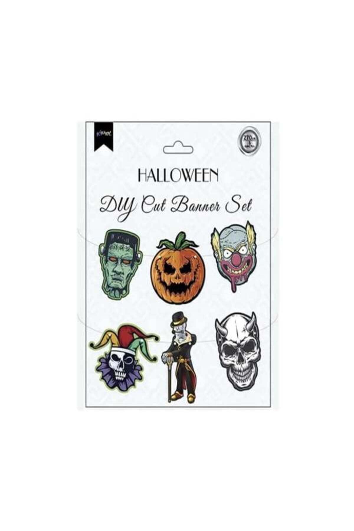 Halloween Dekoratif Banner Set