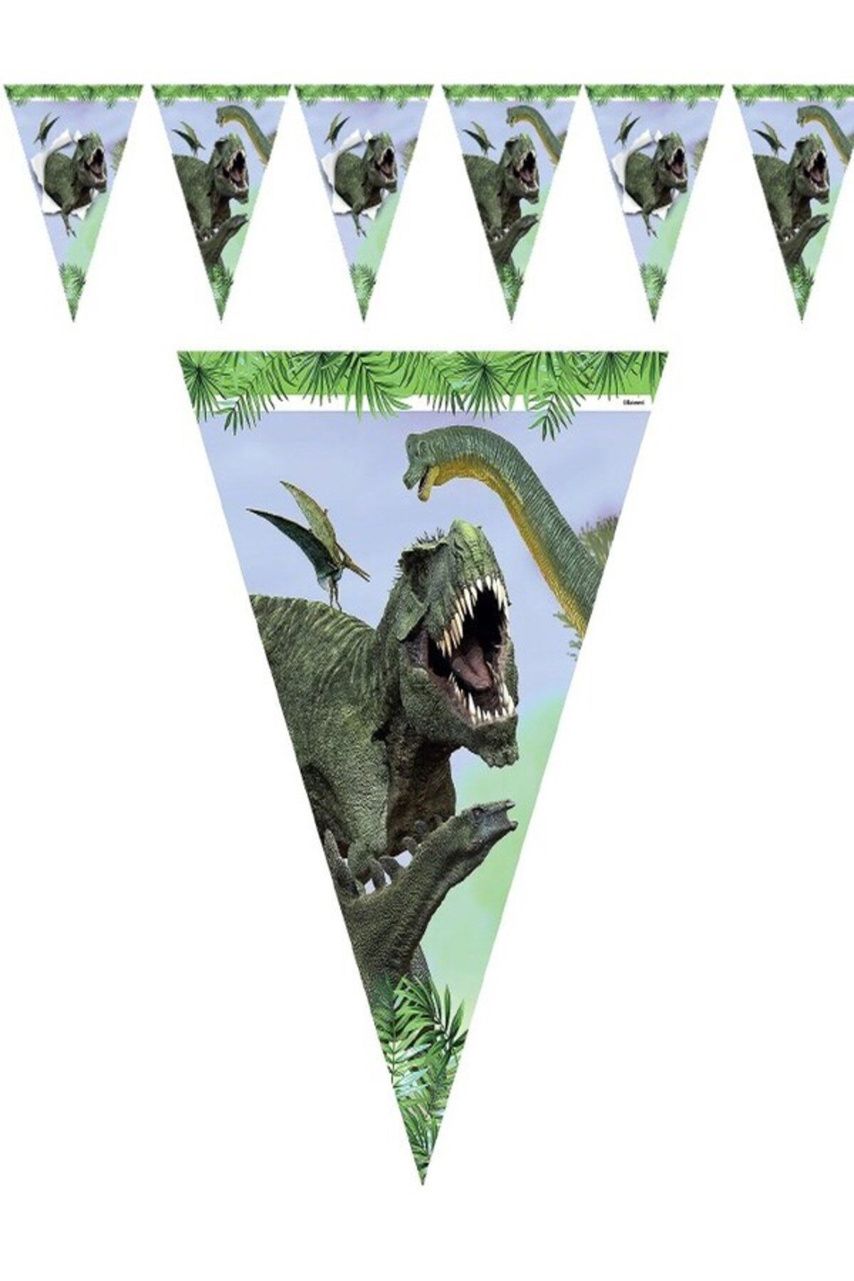 Jurassic World Konseptli Flama Bayrak