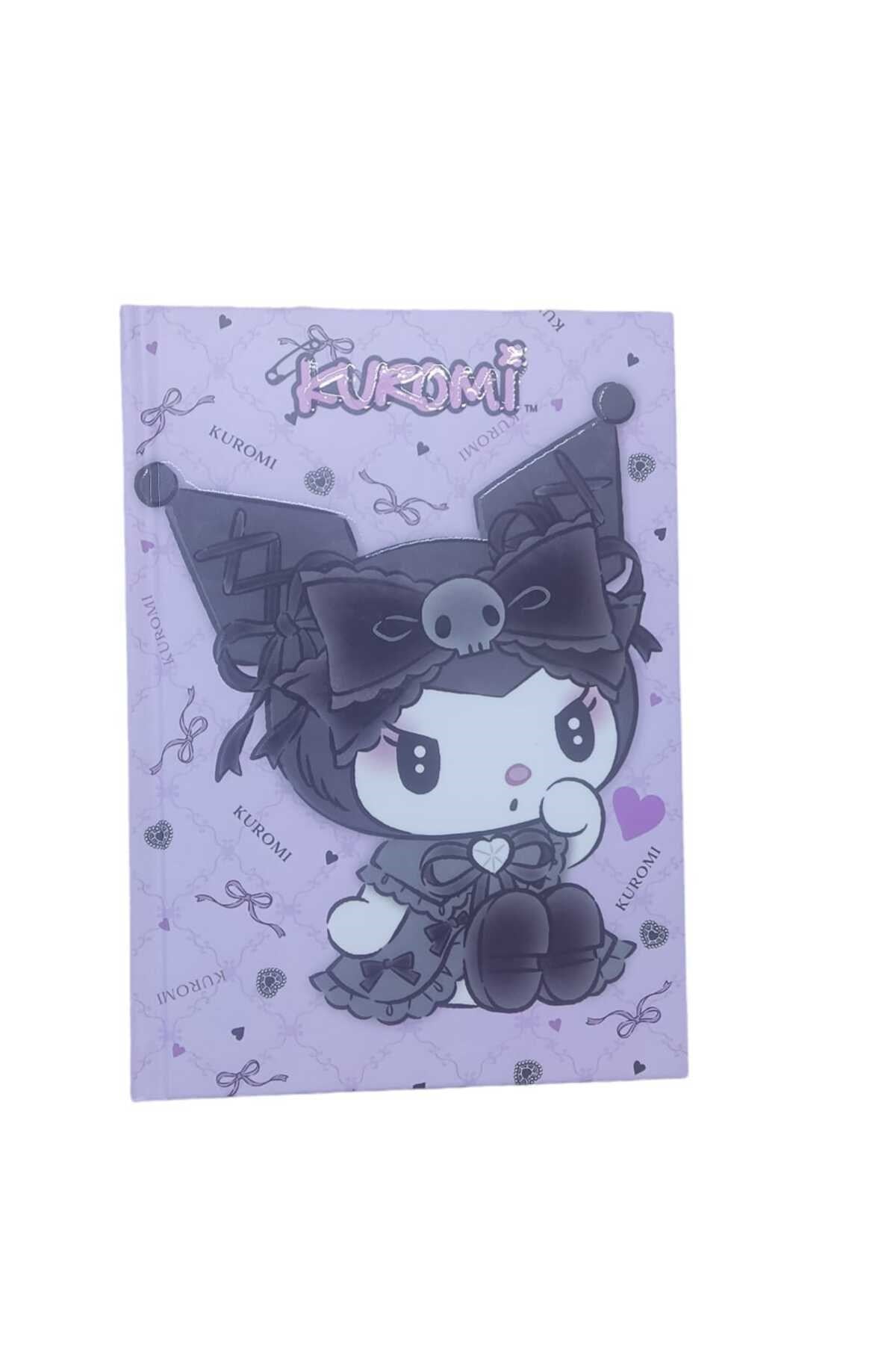 Kuromi Çizgili Defter