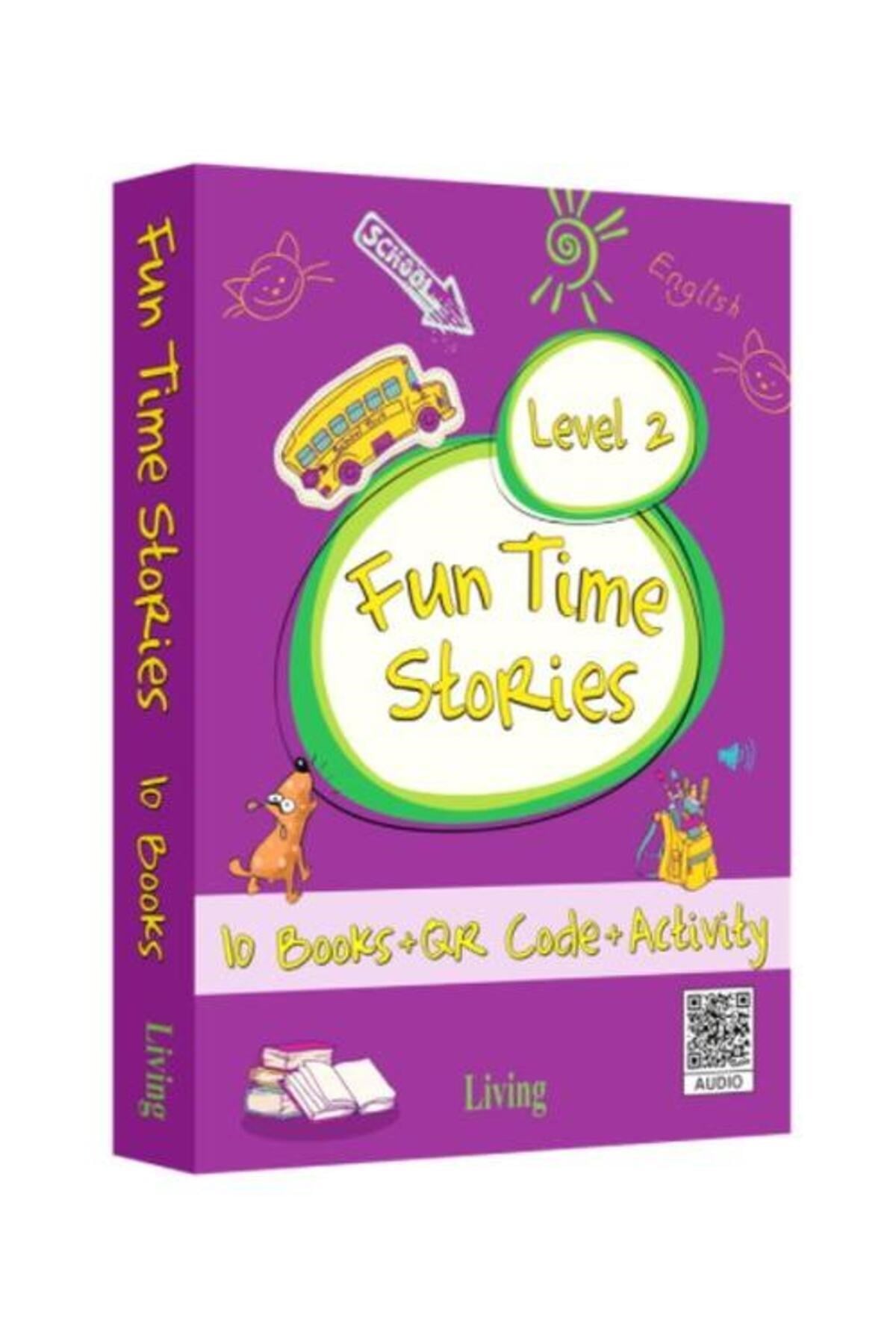 Living Level 2 Fun Times Stories 10'lu Hikaye Seti / / Kolektif