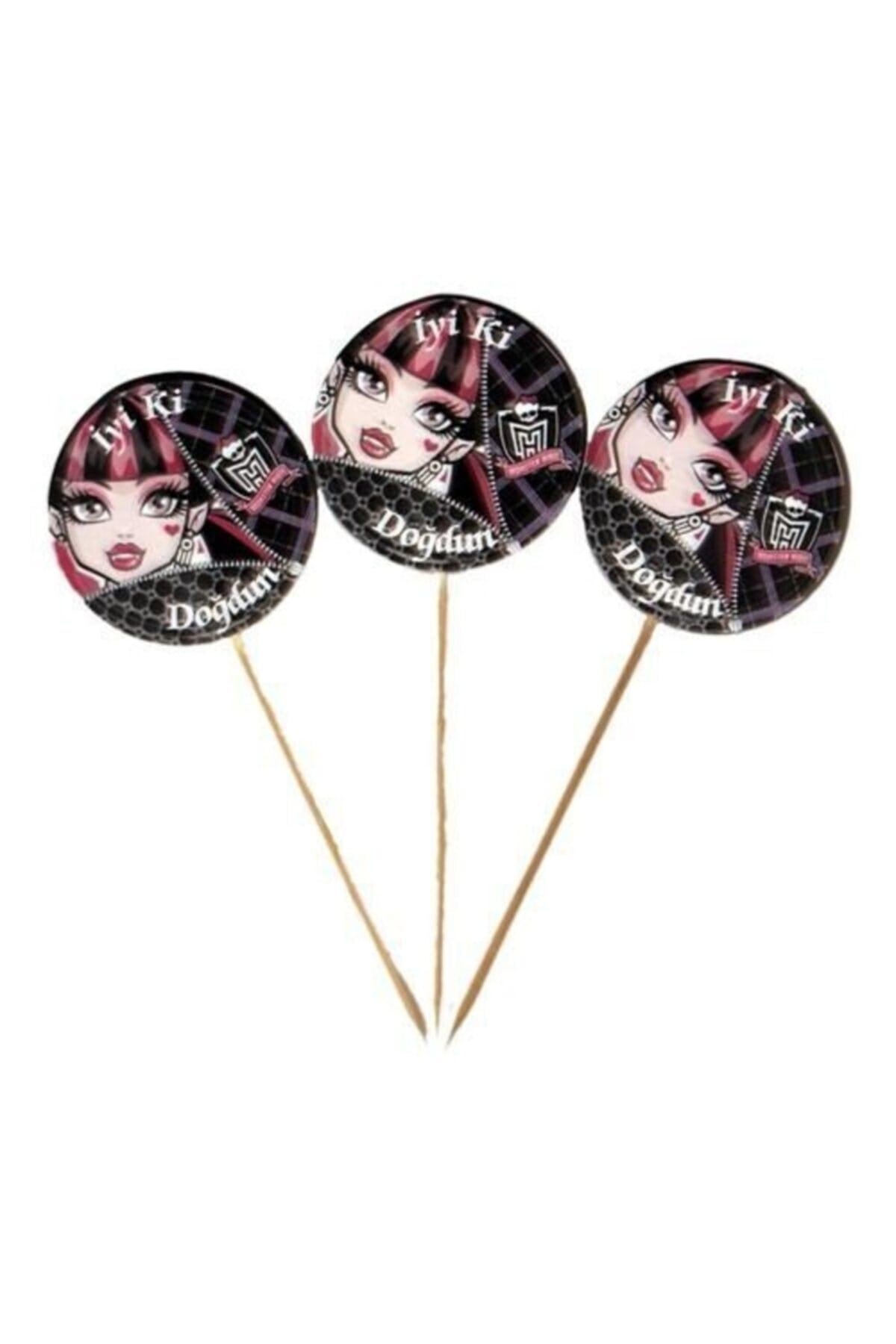 Monster High Iyi Ki Doğdun Kürdan Süs