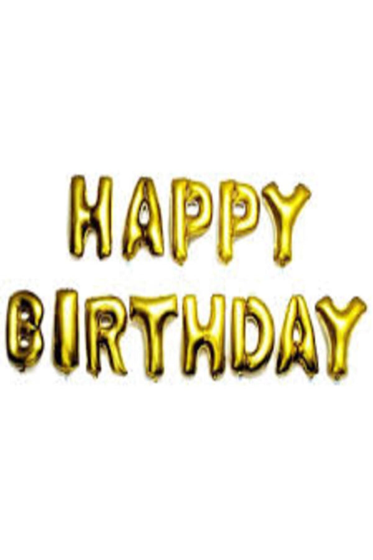 mutlu anılar parti evi happy birthday folyo balon seti