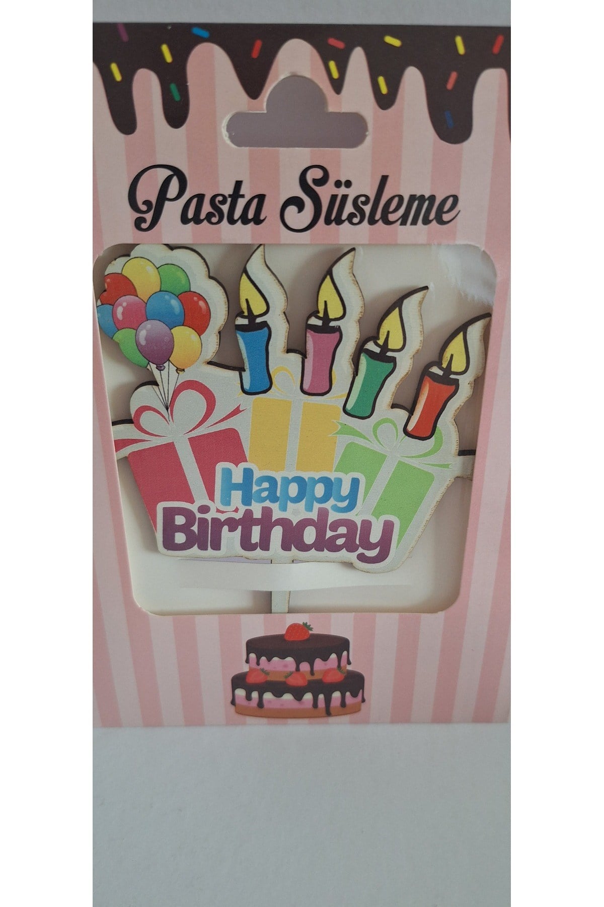 Mutlu anılar parti evi happy pasta süsü