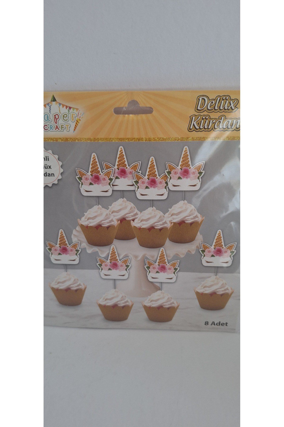 Mutlu anılar unicornpasta süsü
