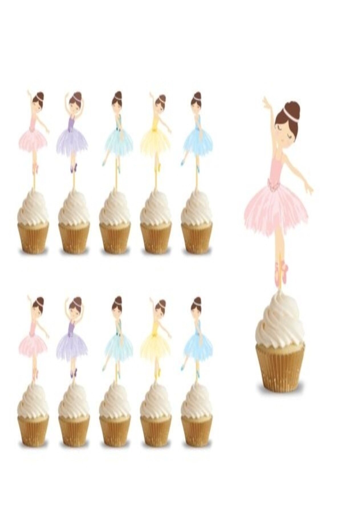 Pasta Kürdanı Lüks 10lu Balerin